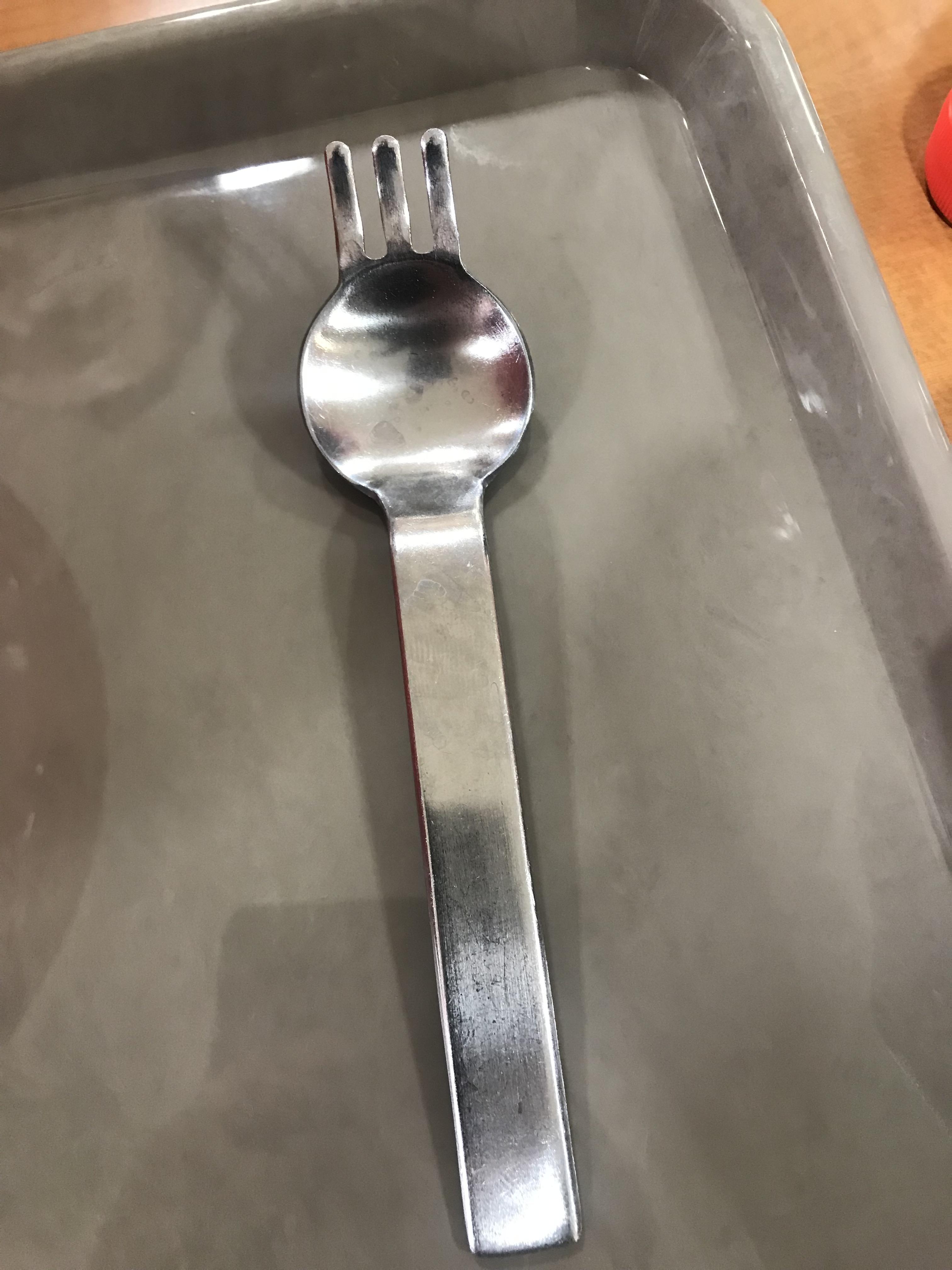 This weird spoon/fork in a ramen restaurant in Japan r/mildlyinteresting