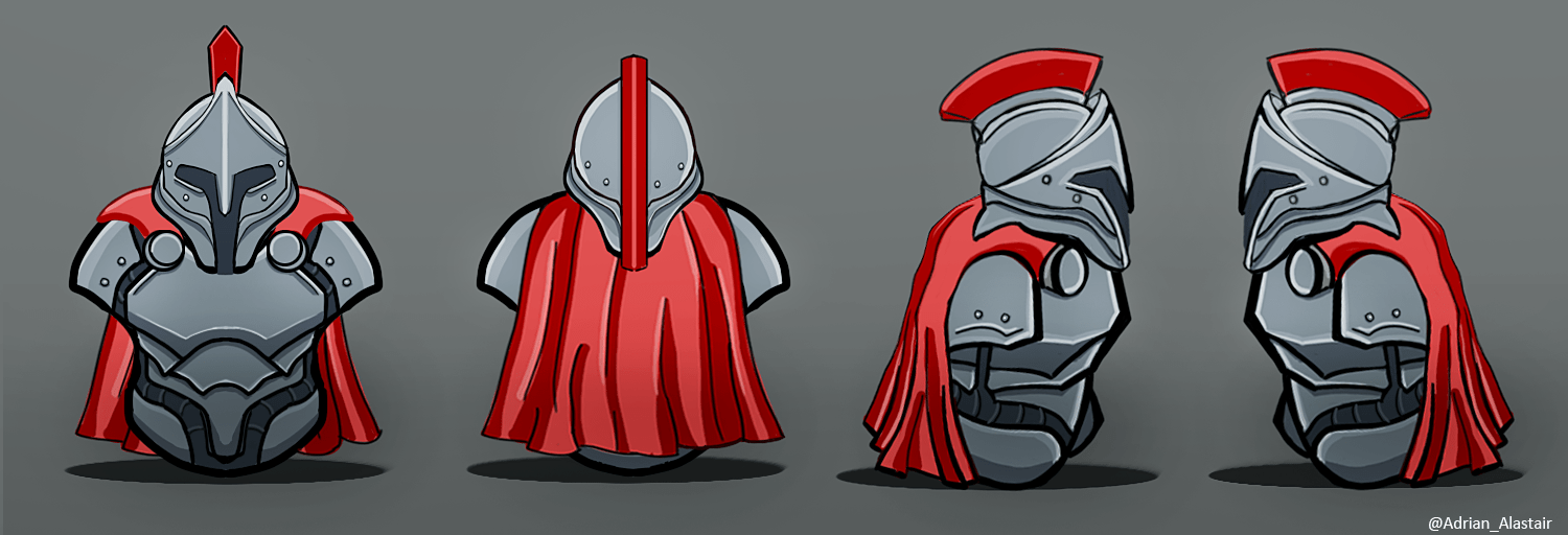 WIP Rome inspired Plate Armor Male Set r/RimWorld
