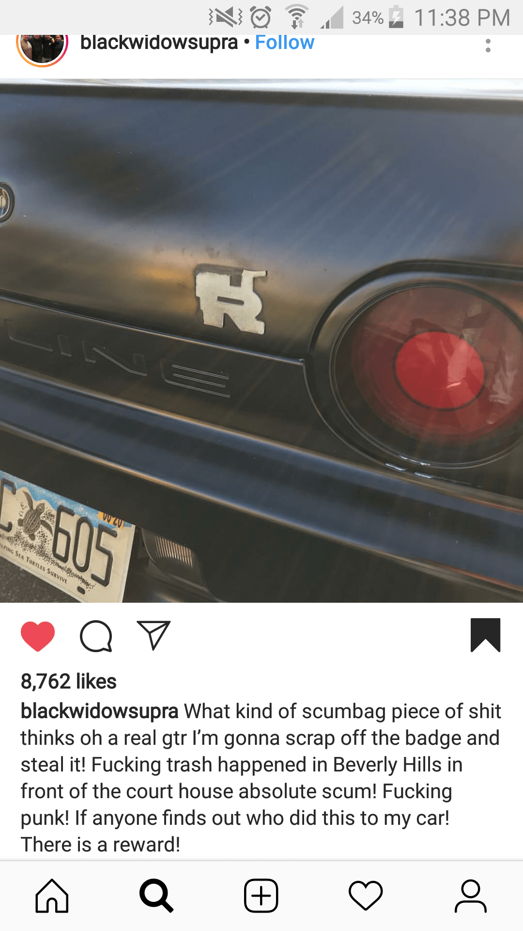 Stealing the badge off of an expensive car r/iamatotalpieceofshit