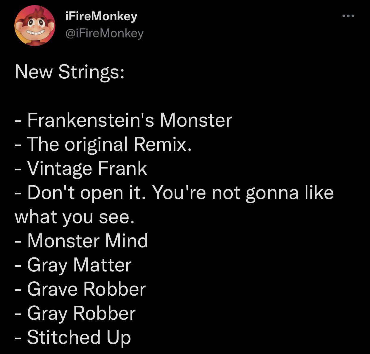 New strings, via iFireMonkey r/FortniteLeaks