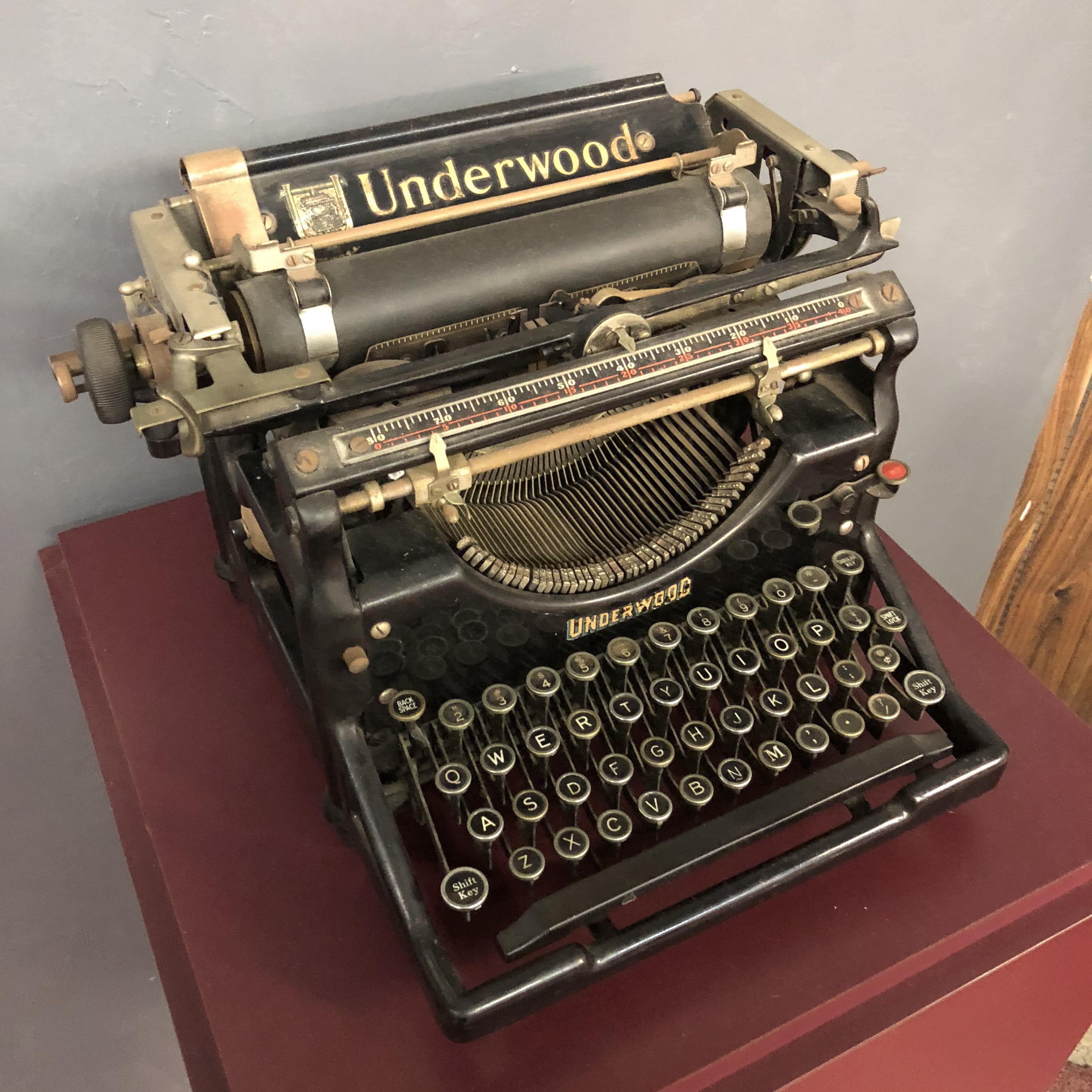 Jack Kerouac’s typewriter at The Beat Museum in San Francisco typewriters