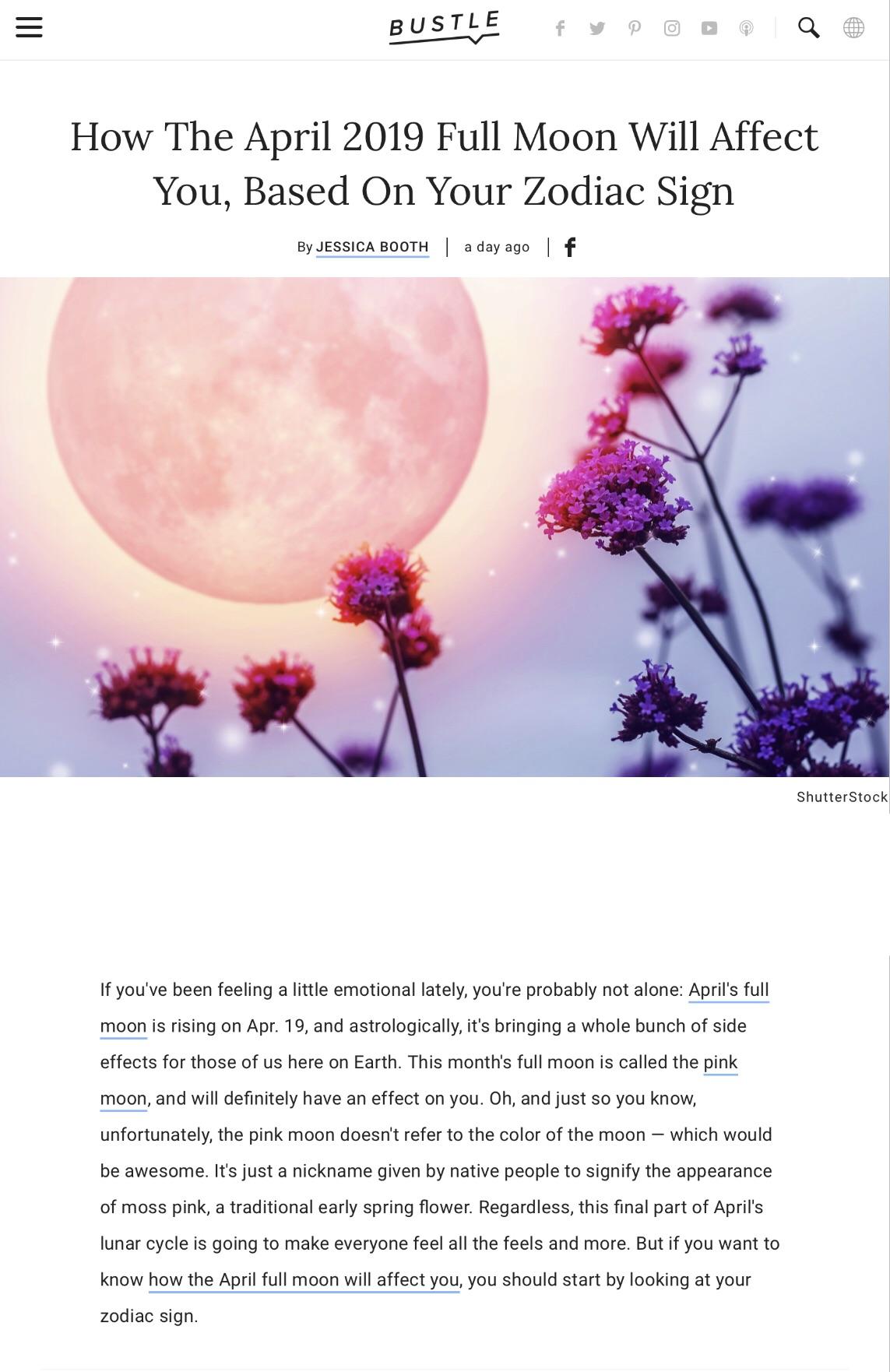 How the full moon affects you based on your zodiac sign r/facepalm