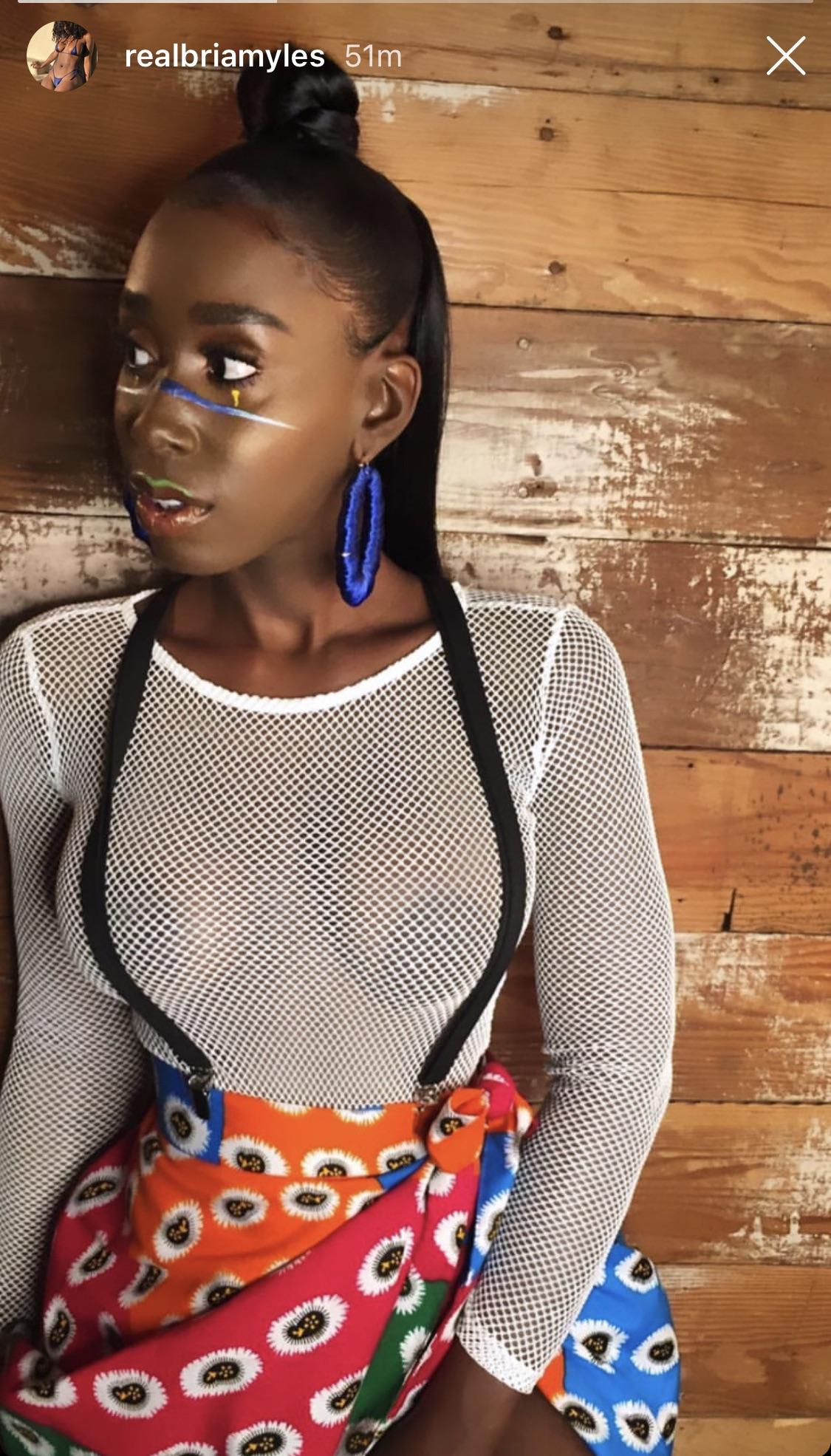 Bria Myles has huge areolas : WomenOfColor