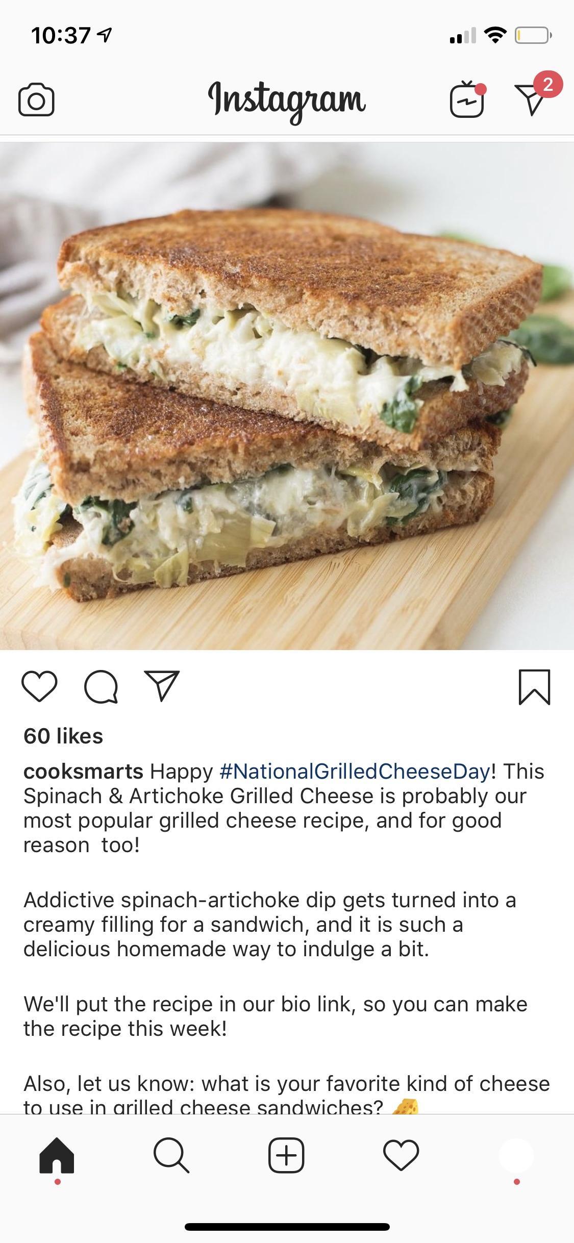 Grilled Cheese? I don't think that name means what you think it means