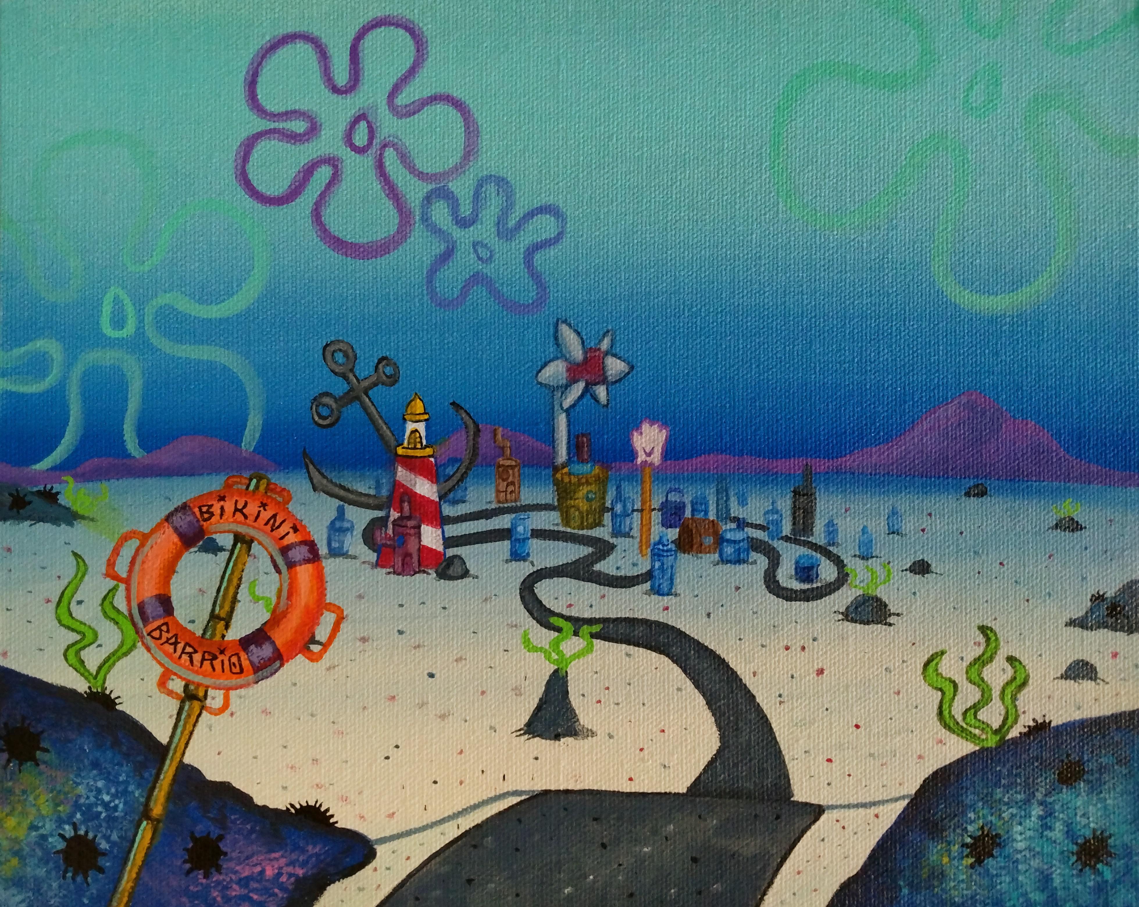 Bikini Bottom Spongebob Background