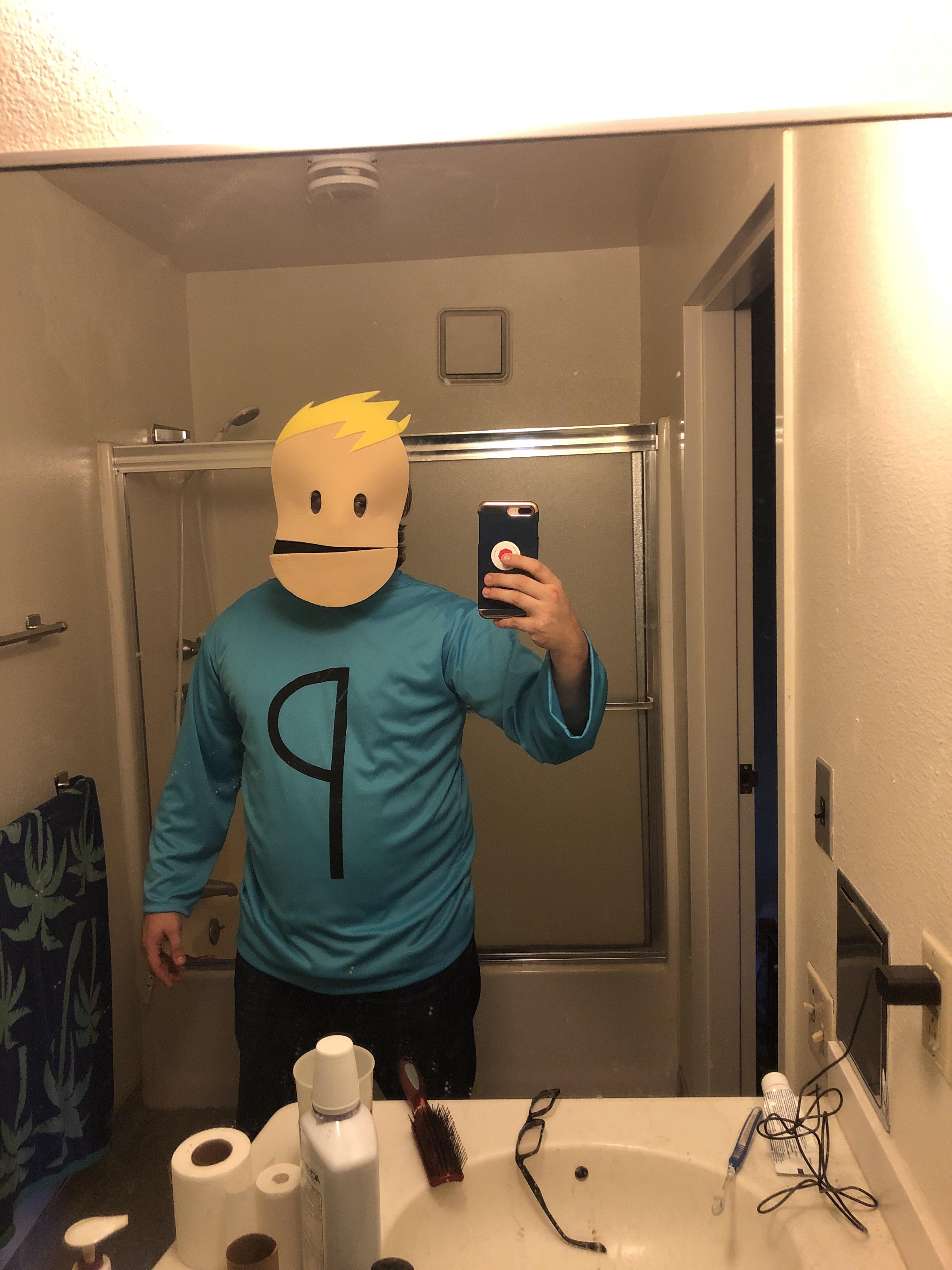 Costume came in today, Halloween is going to be a gas this year southpark