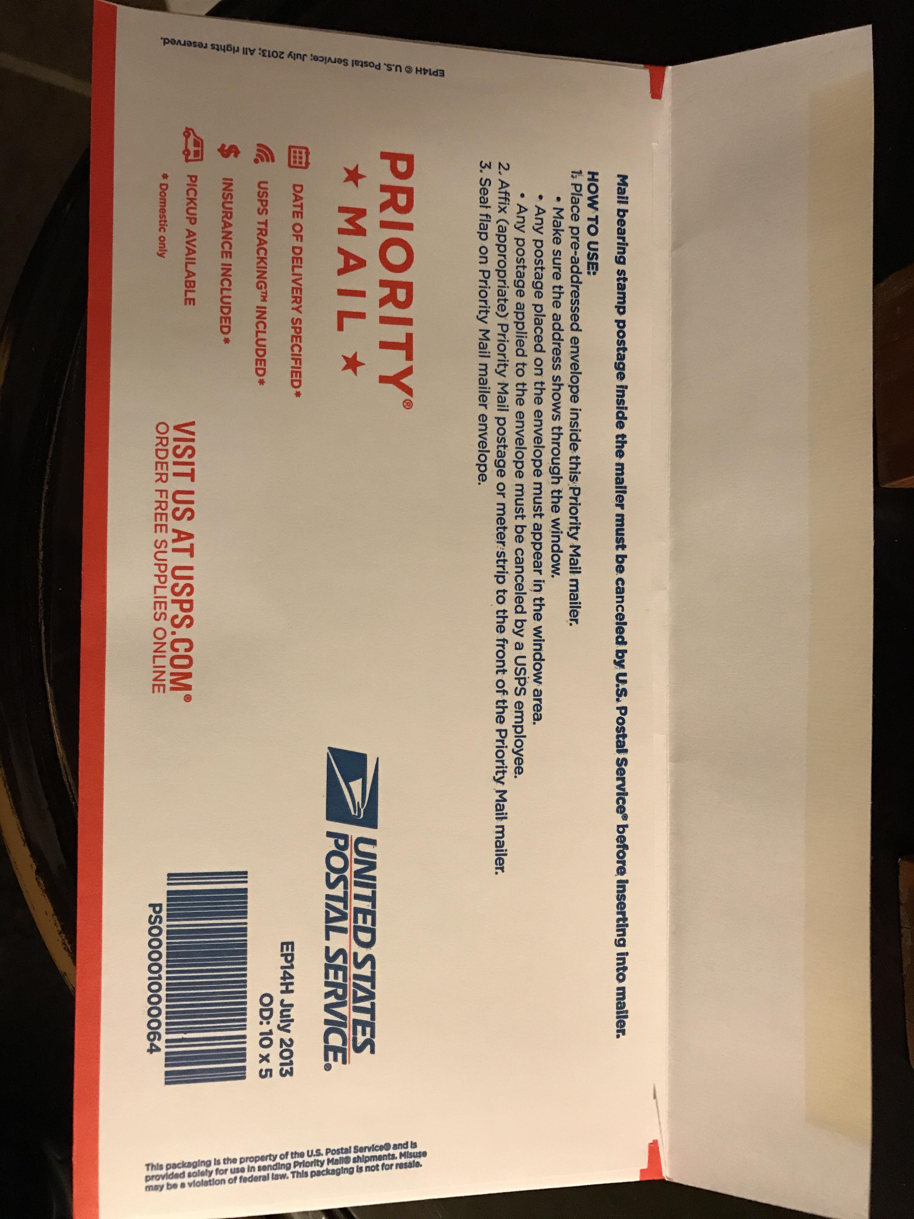 Usps Envelope Size
