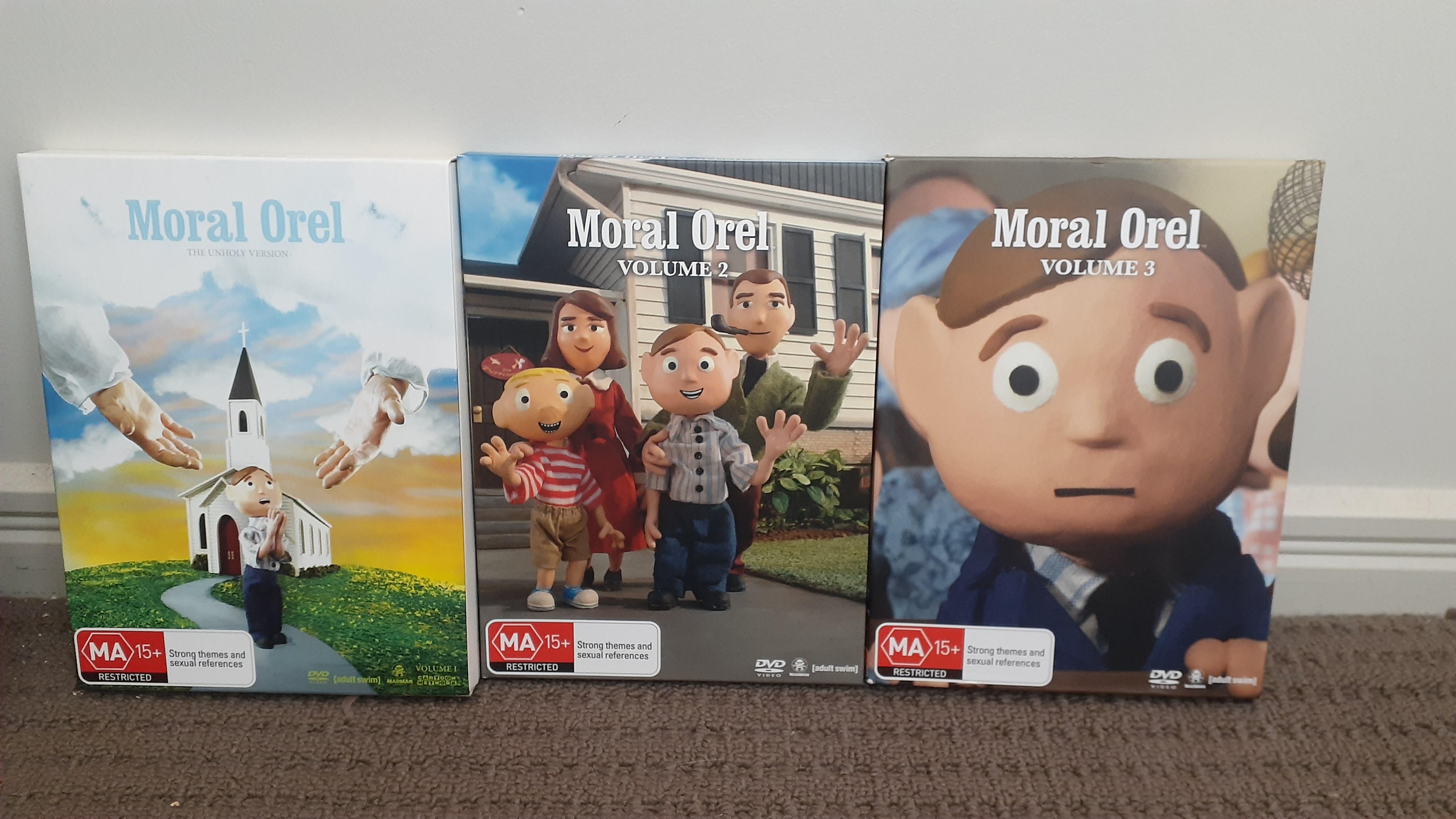 Moral Orel. One of the rarest tv shows to get on dvd? r/dvdcollection