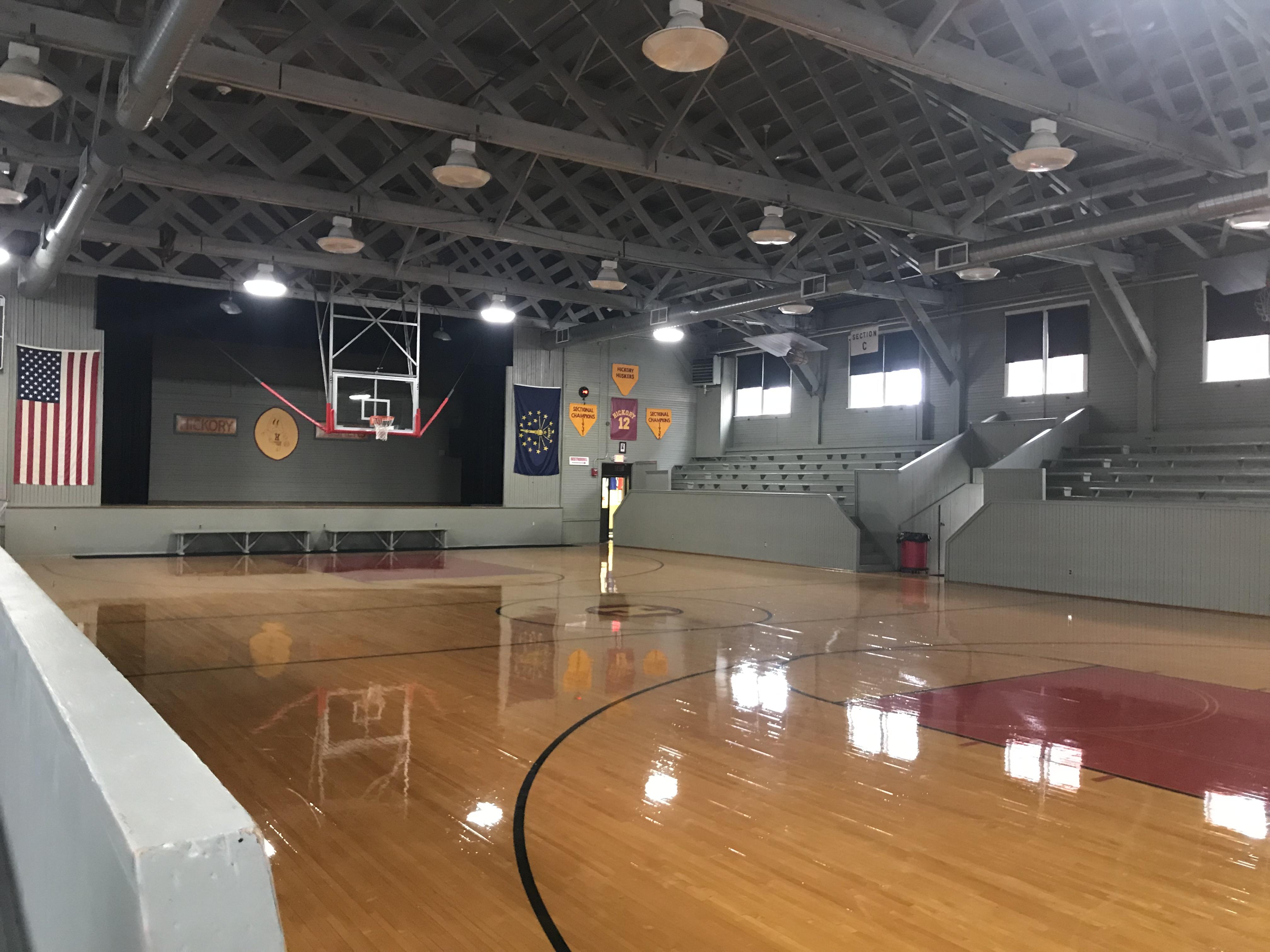 Just got to visit the gym where Hoosiers was shot r/Indiana