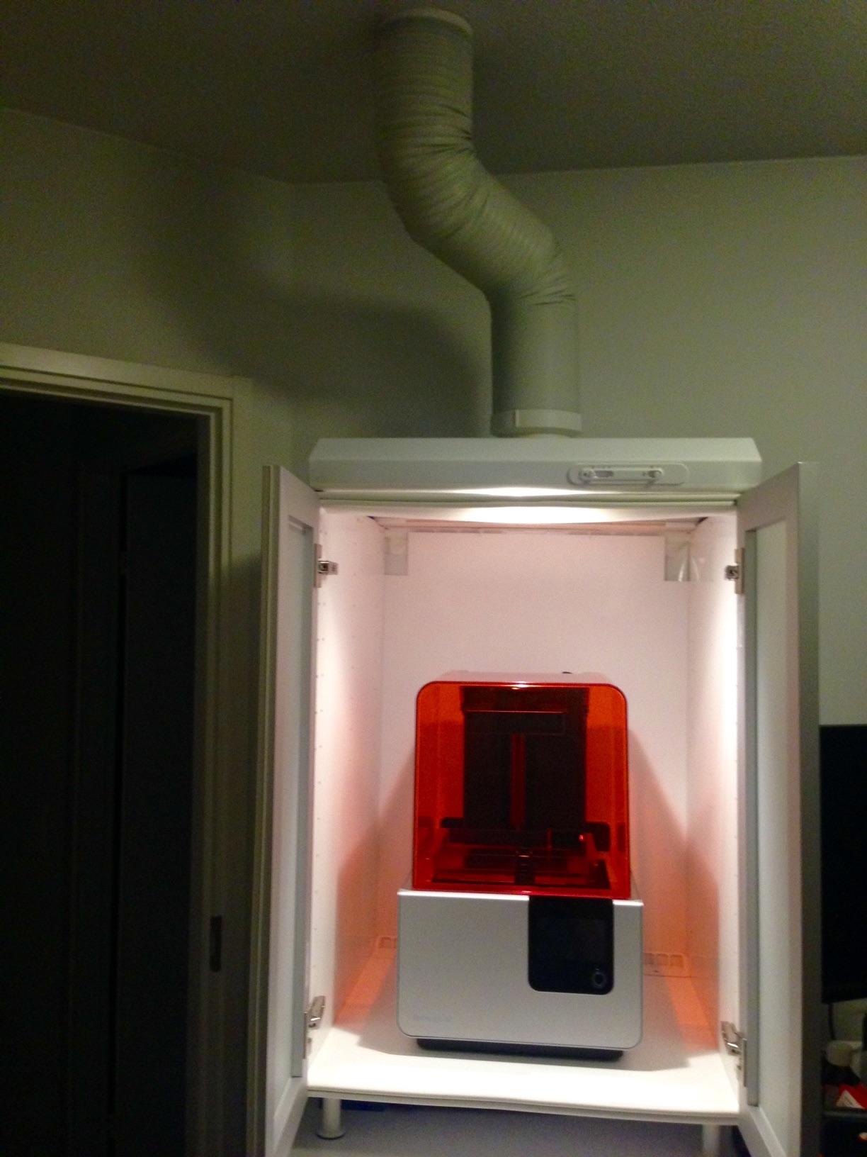 Fume hood by Ikea? 3Dprinting