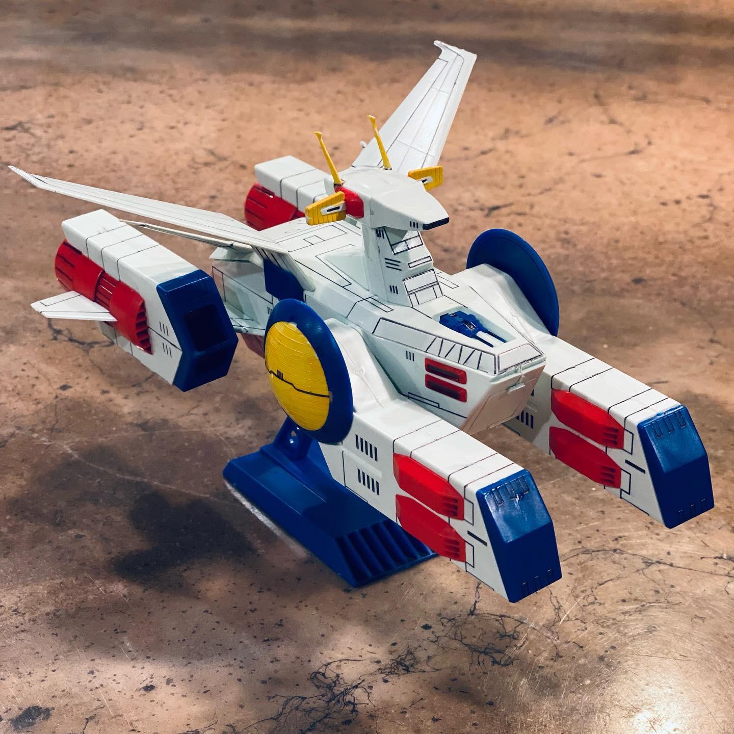 1/1200 White Base! First attempt with glue. r/Gunpla