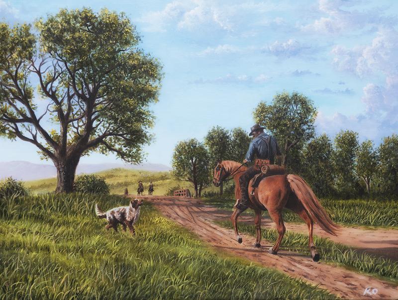 I did an Oil Painting of a RDR2 screenshot r/reddeadredemption