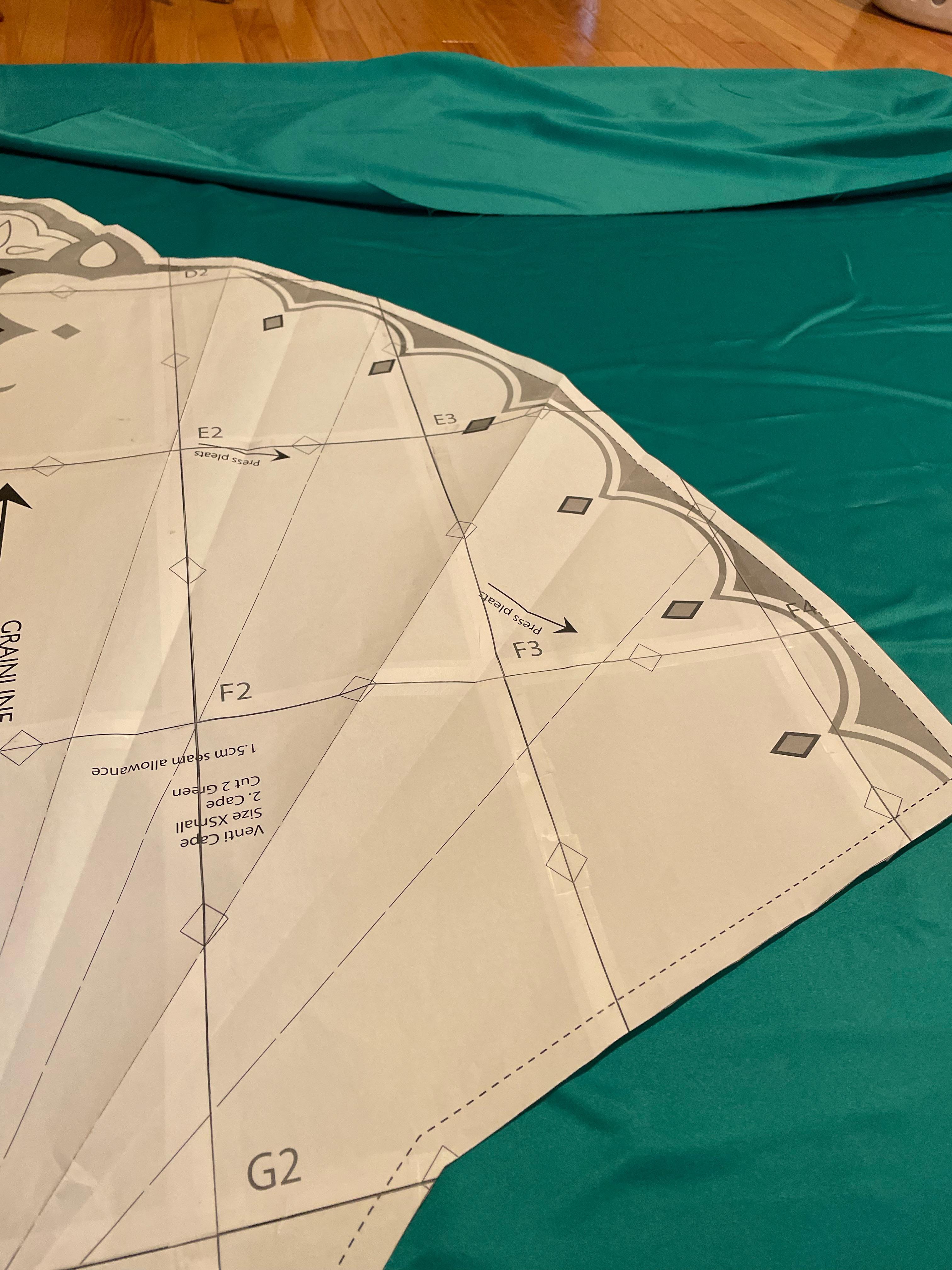 how can i transfer these pattern markings onto the fabric (satin)? r