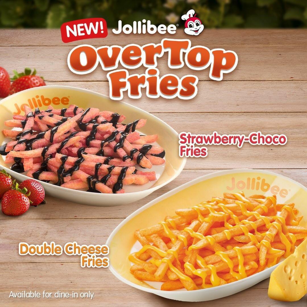 Why not put chocolate syrup over the top of strawberry fries? r