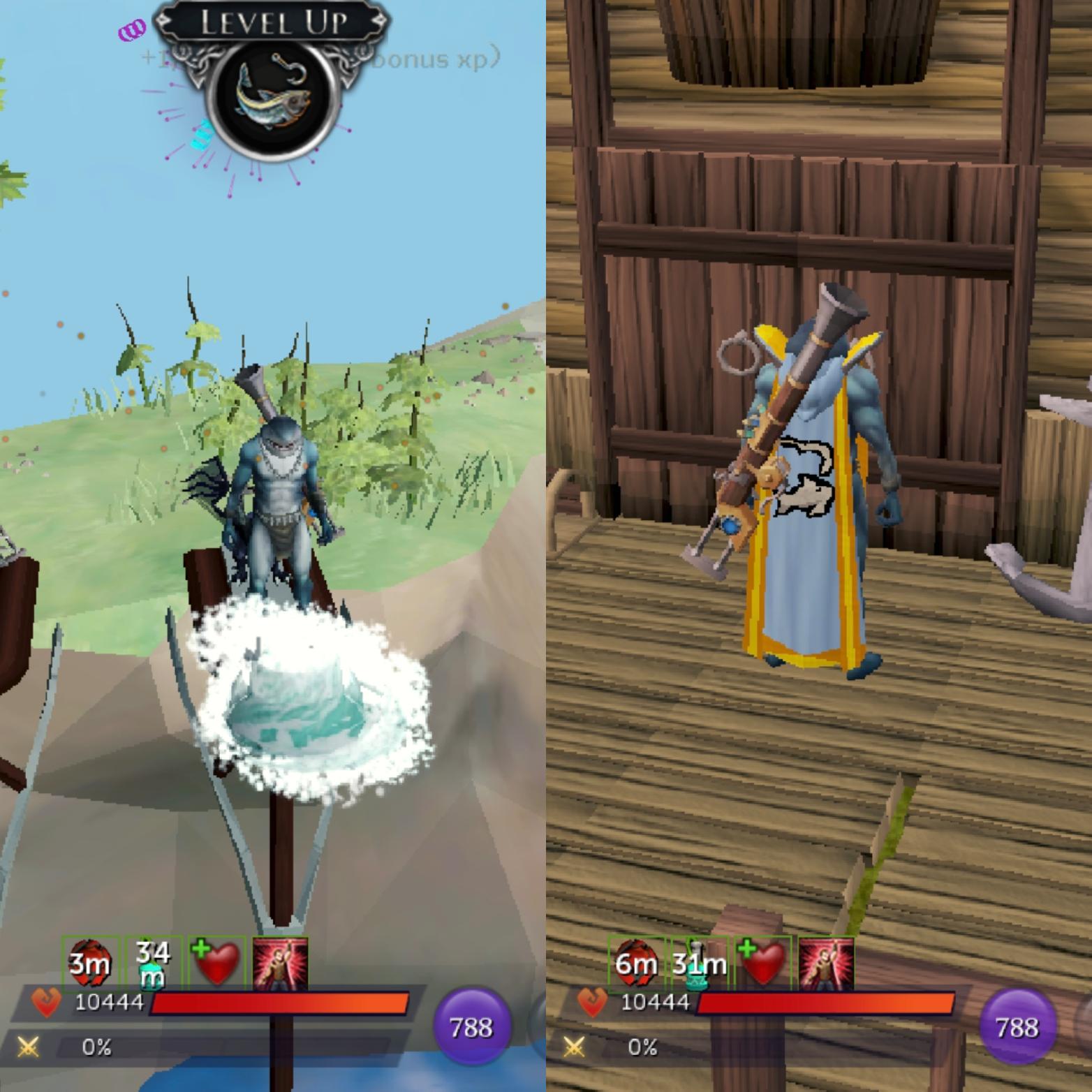 Not a big achievement, but I finally hit 99 Fishing! I've wanted this