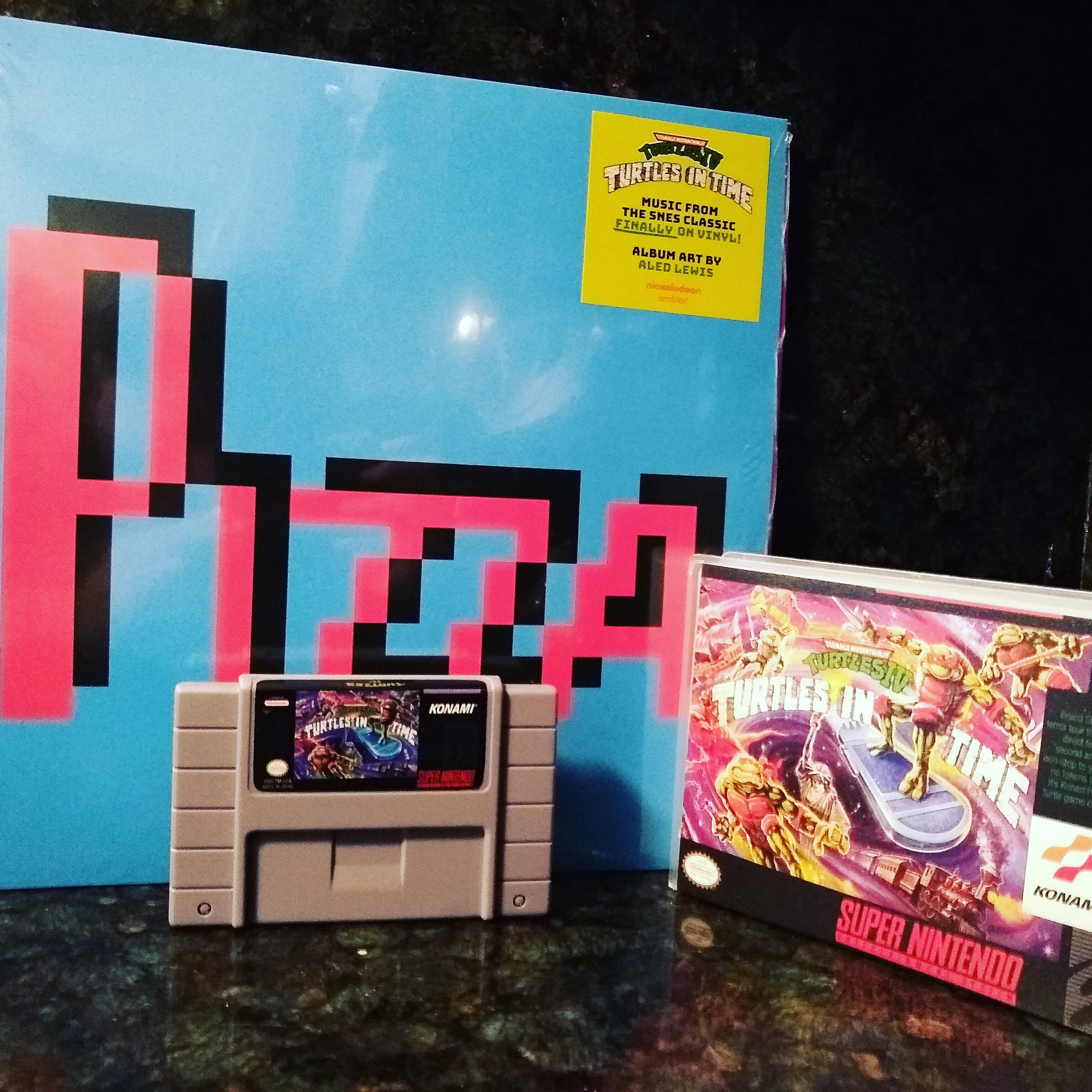 My limited edition of the Turtles in Time Vinyl finally