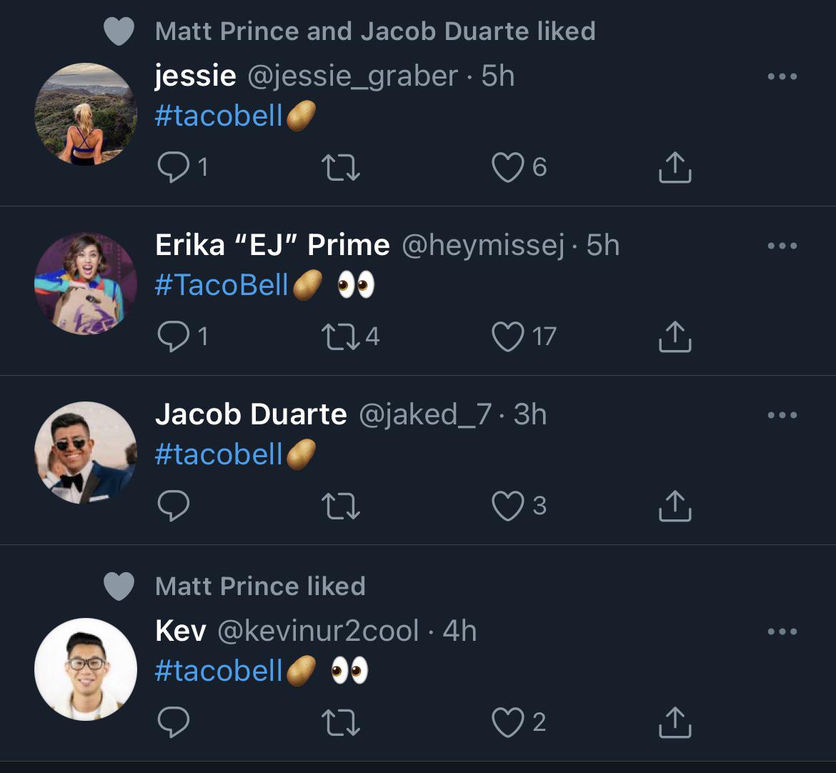 New Twitter hashtag confirms potatoes coming back? r/LivingMas