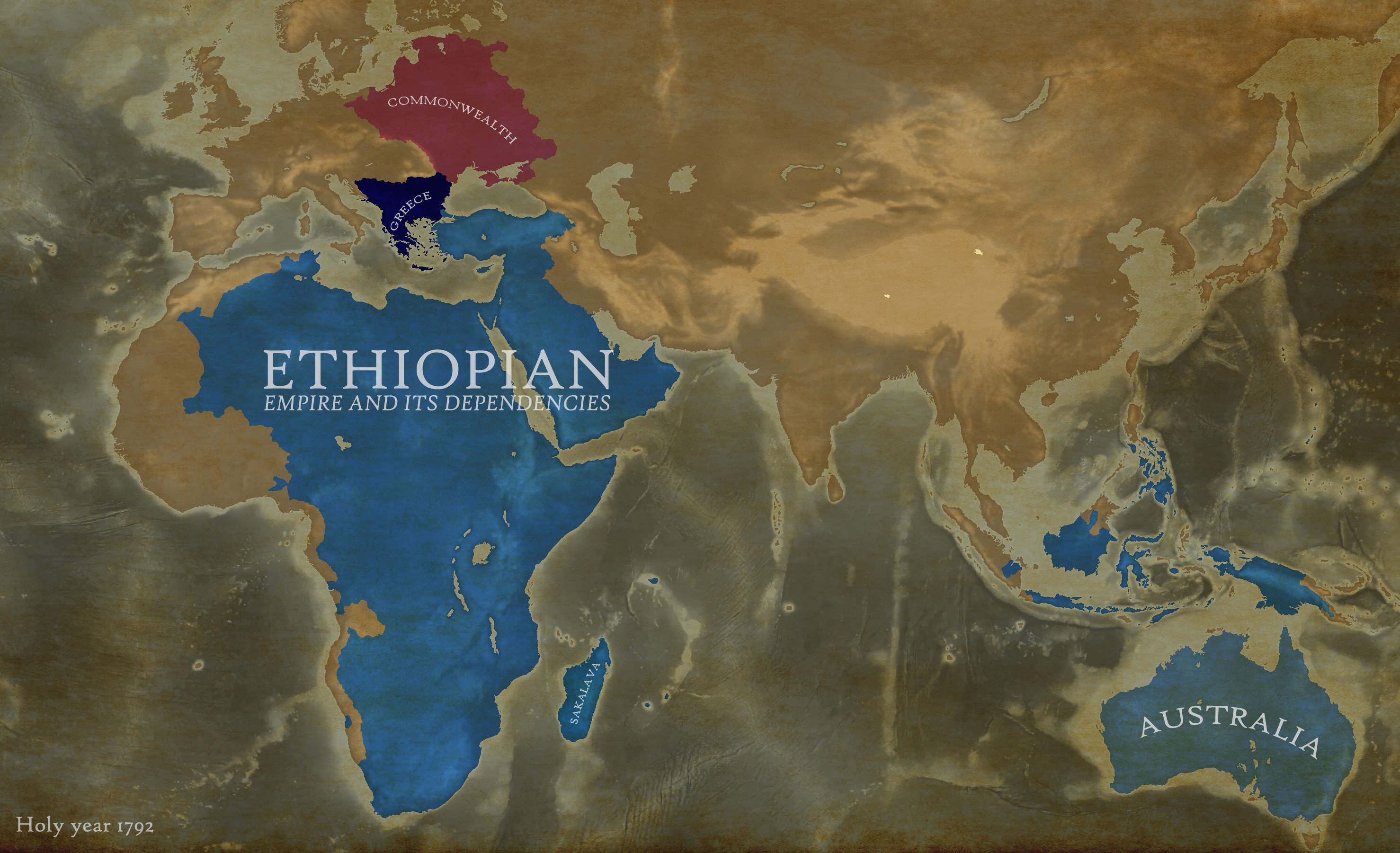 Blessed Ethiopian Empire r/eu4