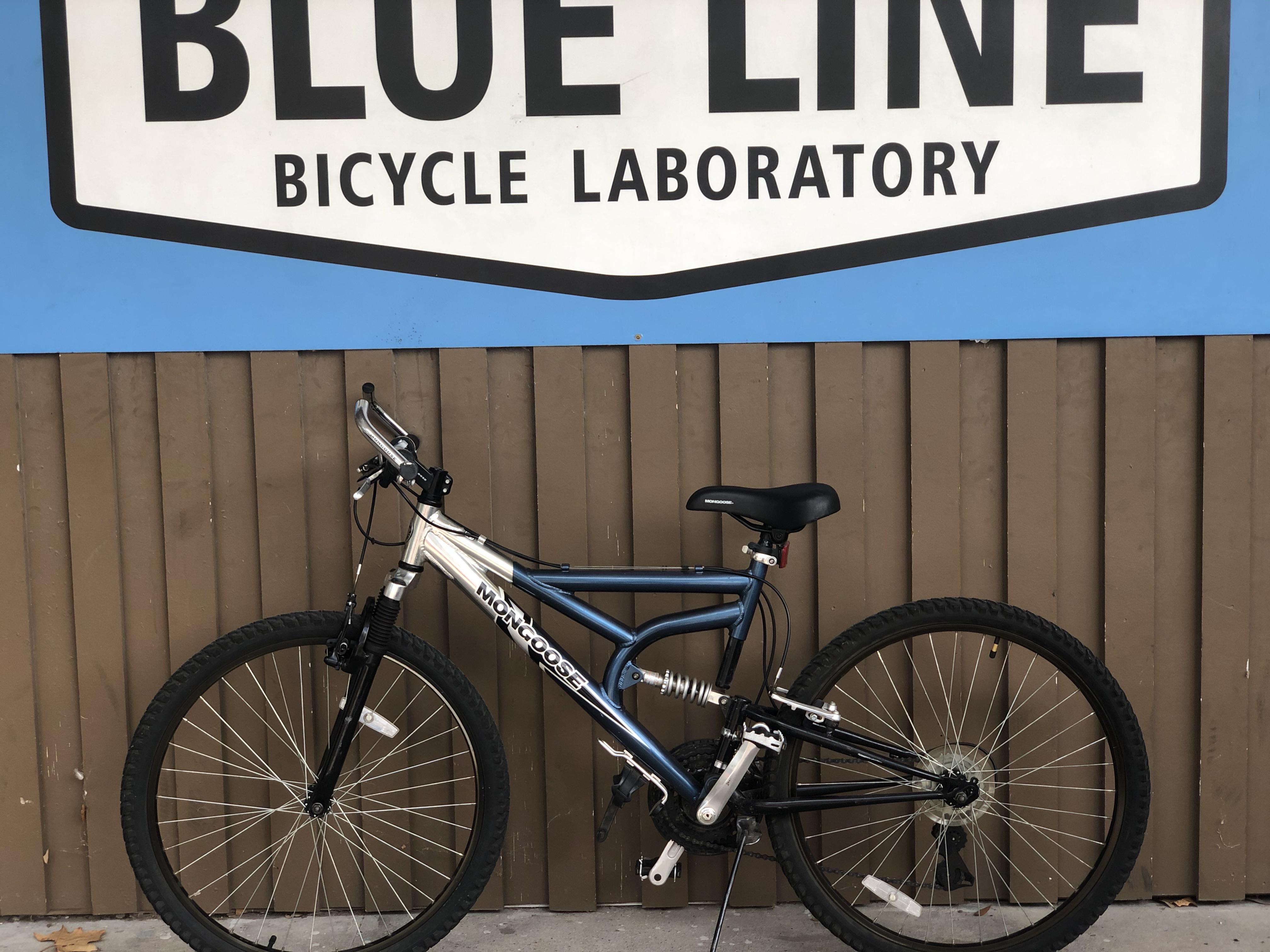 Here is my old Mongoose mountain bike I bought around 2003. It has been