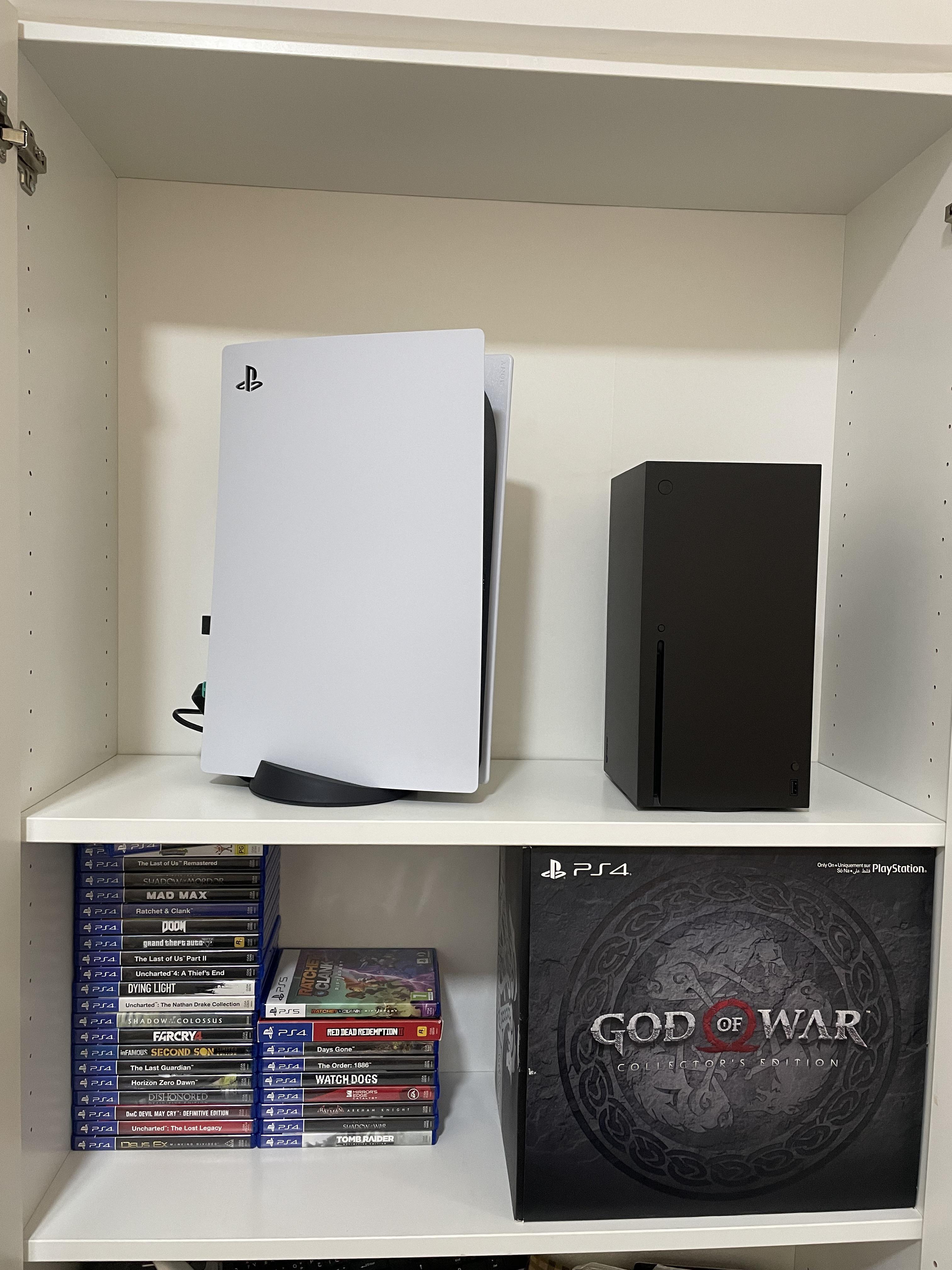 Is this enough ventilation for my PS5? I keep the open while