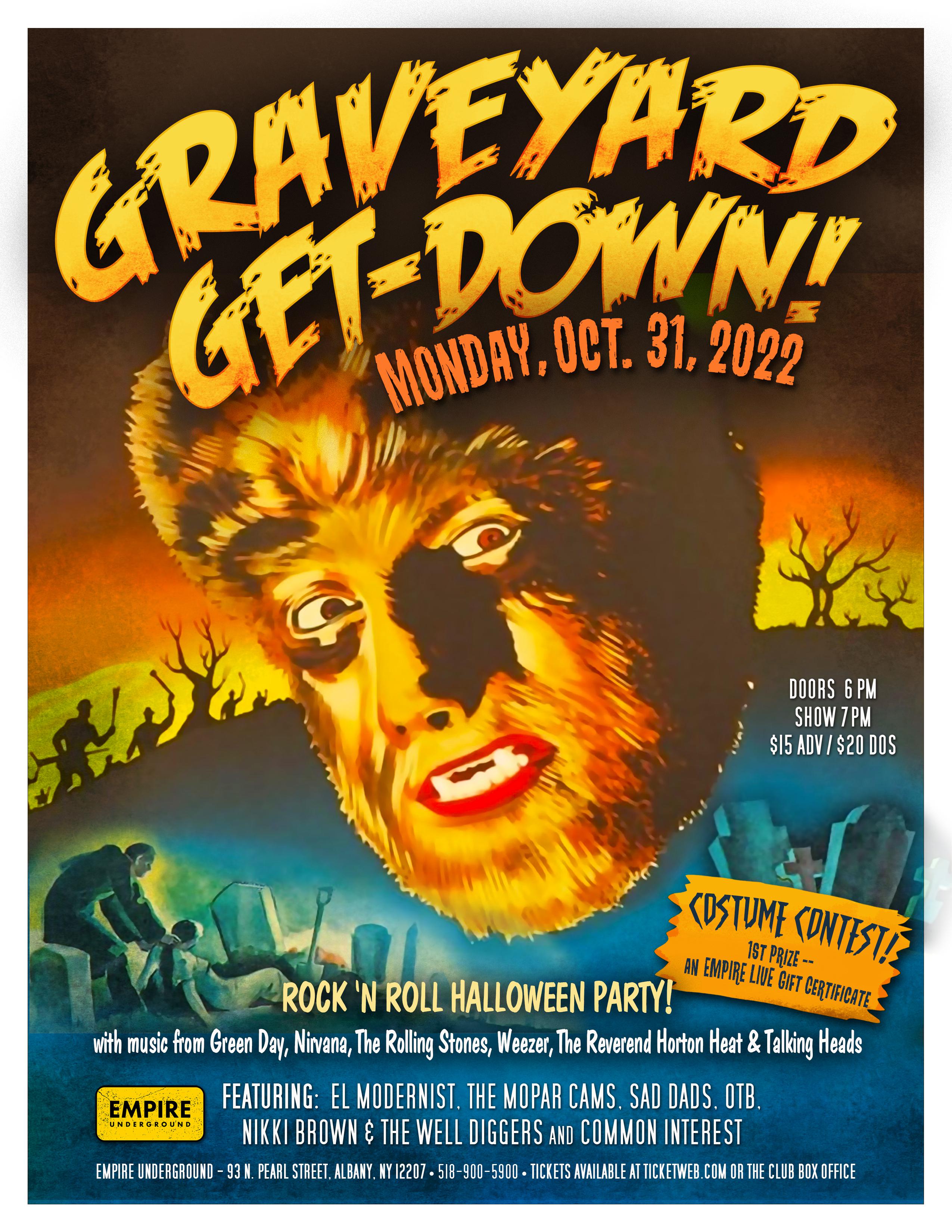 My friend organized a show where local bands will be dressed up and