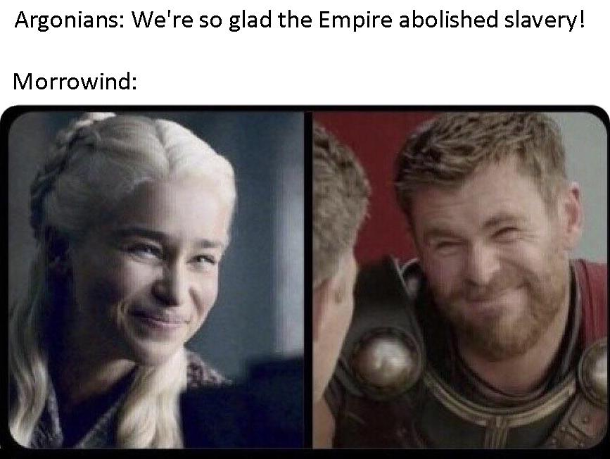 Hippity hoppity Argonians are property Morrowind