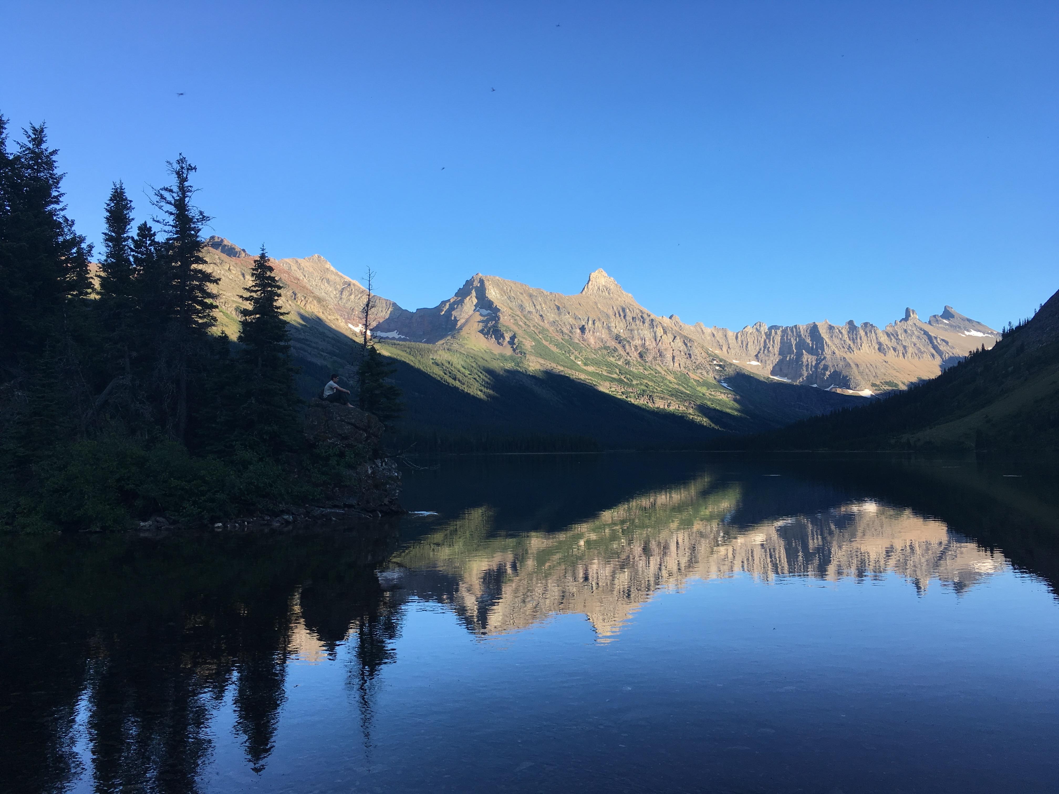 Elizabeth Lake, Glacier National Park July 2016 r/CampingandHiking