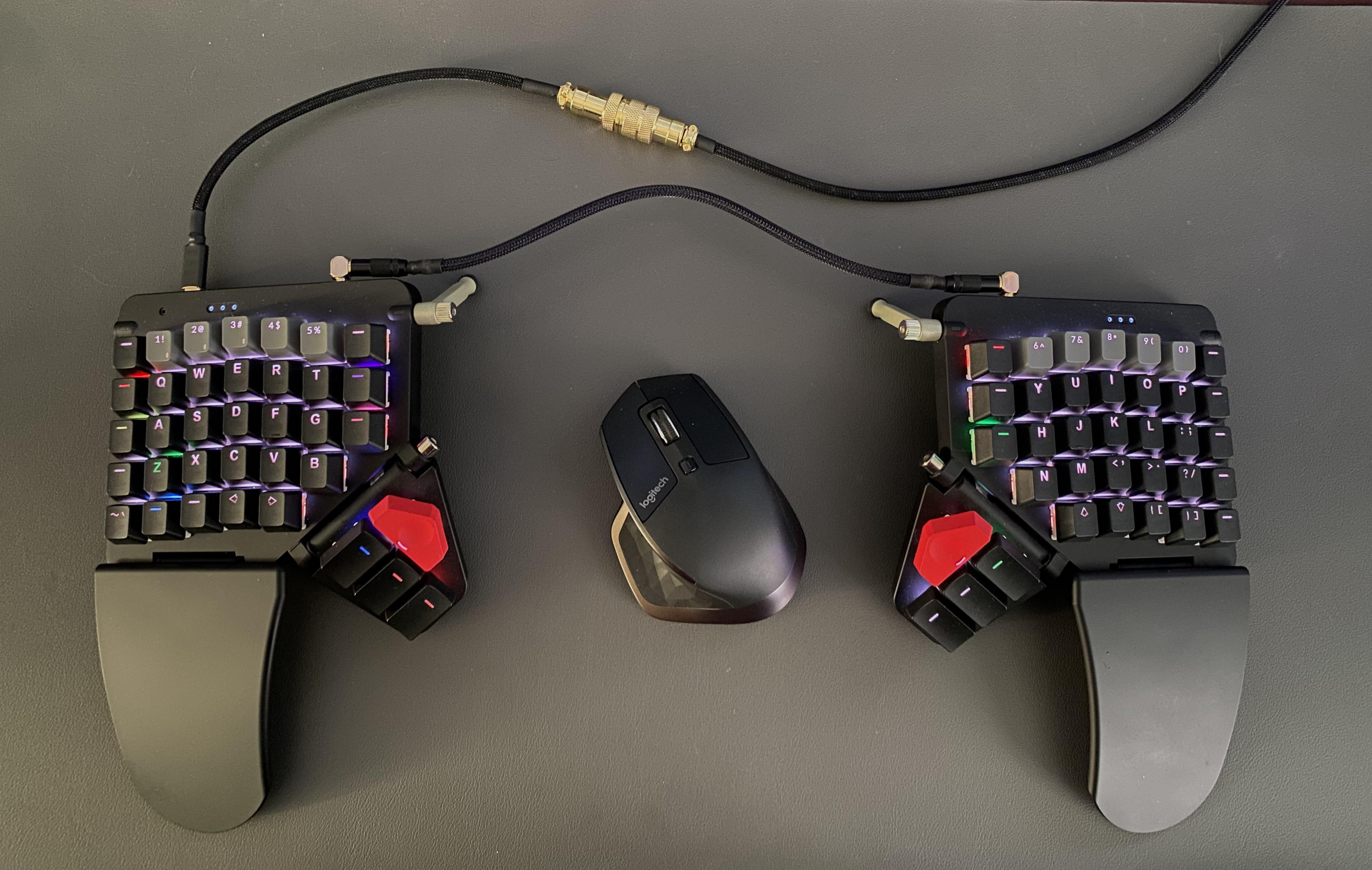 My zsa moonlander mk1 r/MechanicalKeyboards