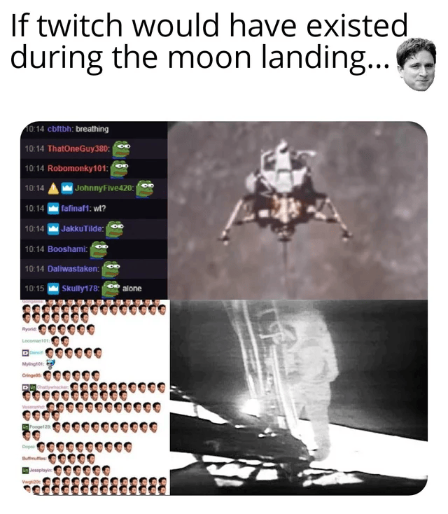ah ah funny twitch users spam emotes ComedyCemetery