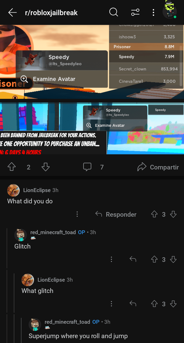 You can ACTUALLY get banned by doing Glitches??? r/robloxjailbreak