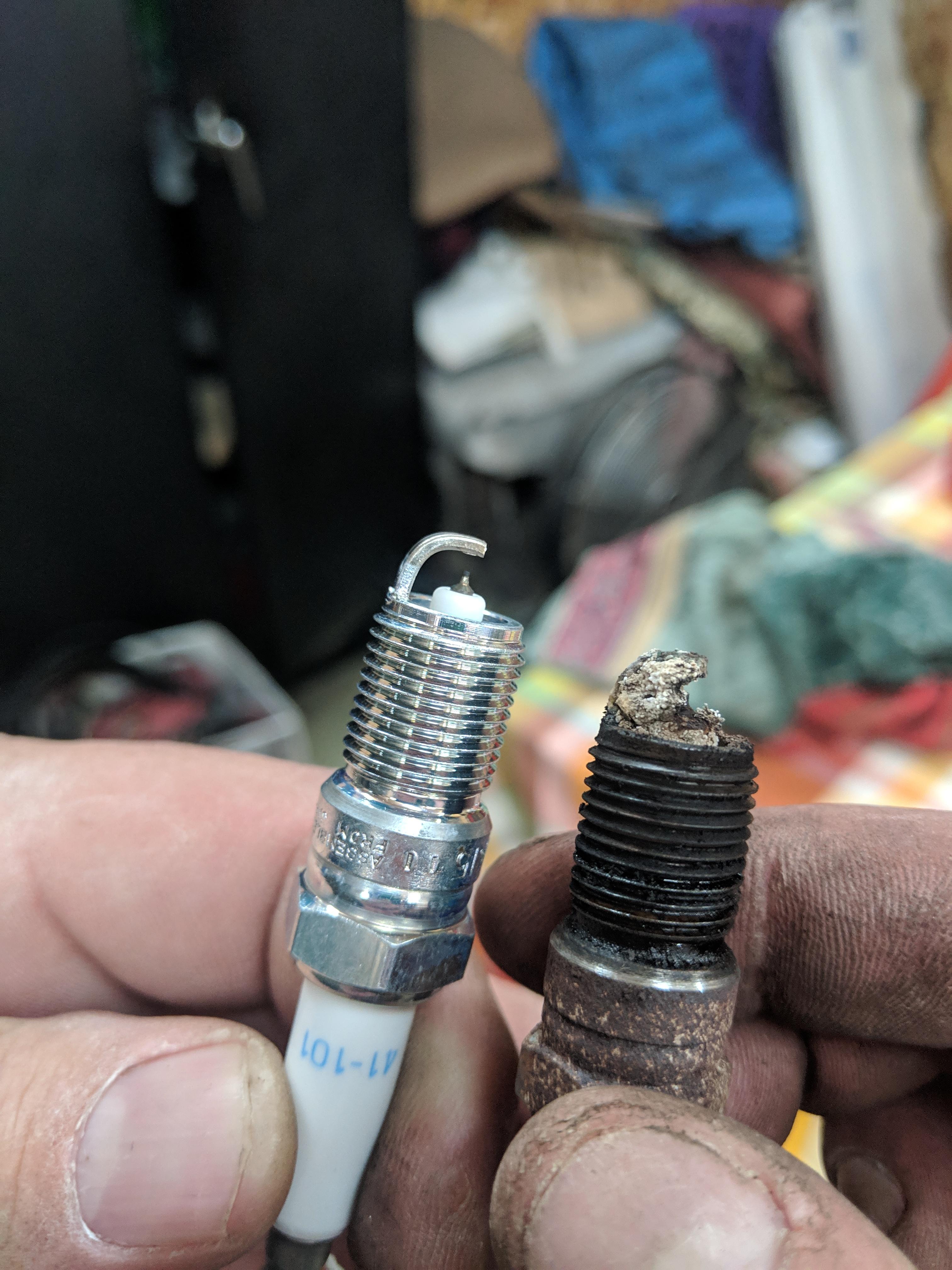 Worst spark plug I've personally removed. Friends 05 Buick with a 3800