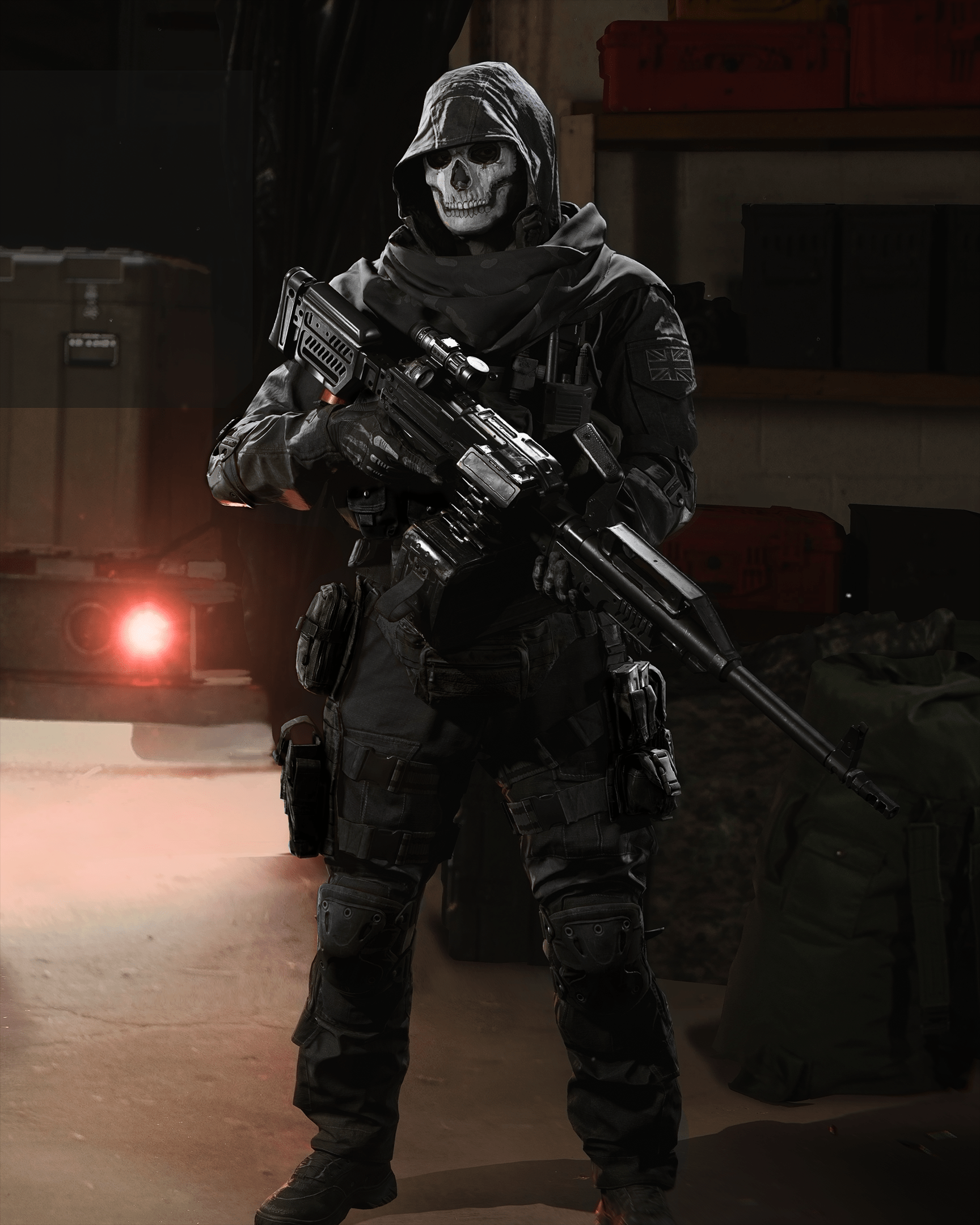List 103+ Wallpaper Call Of Duty Modern Warfare Ghost Skin Excellent