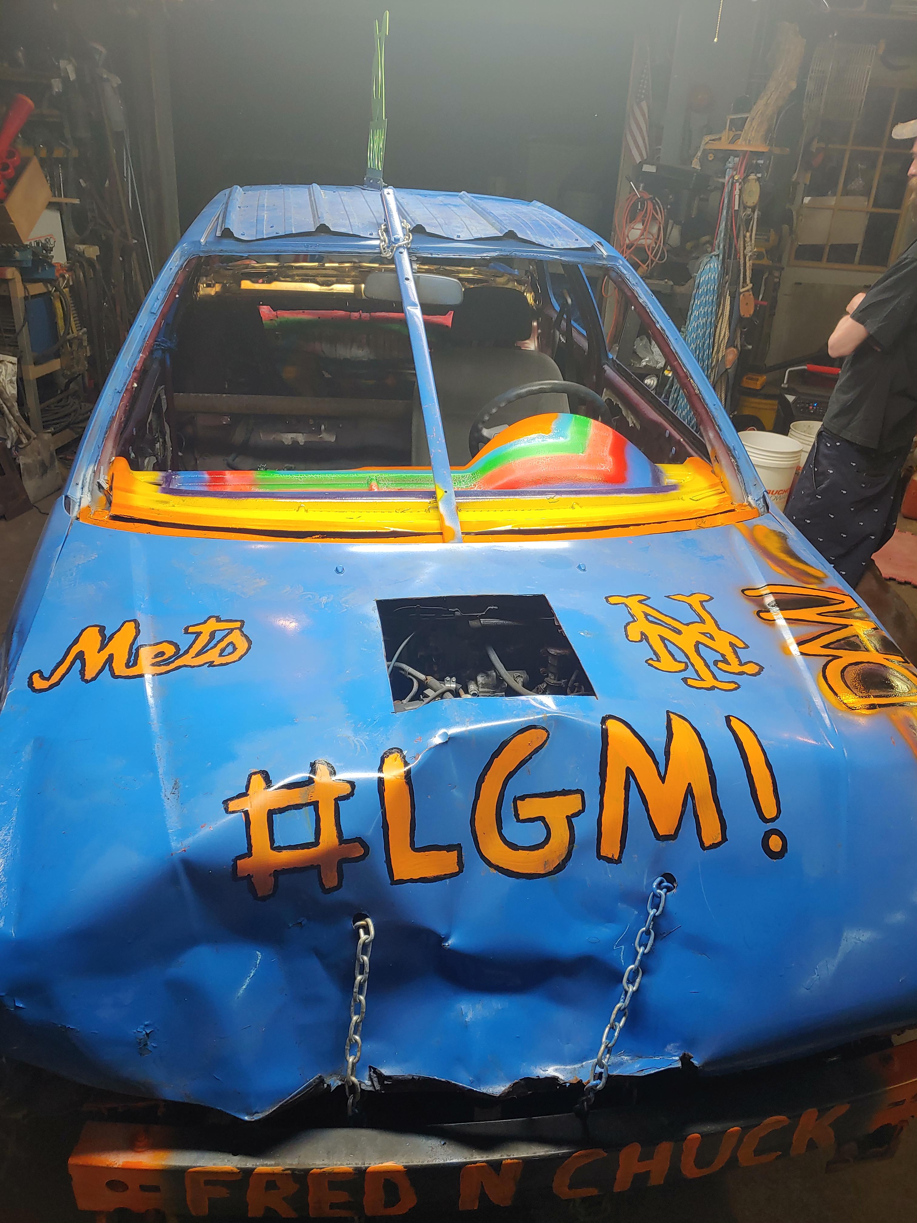 My demolition derby car. r/mets