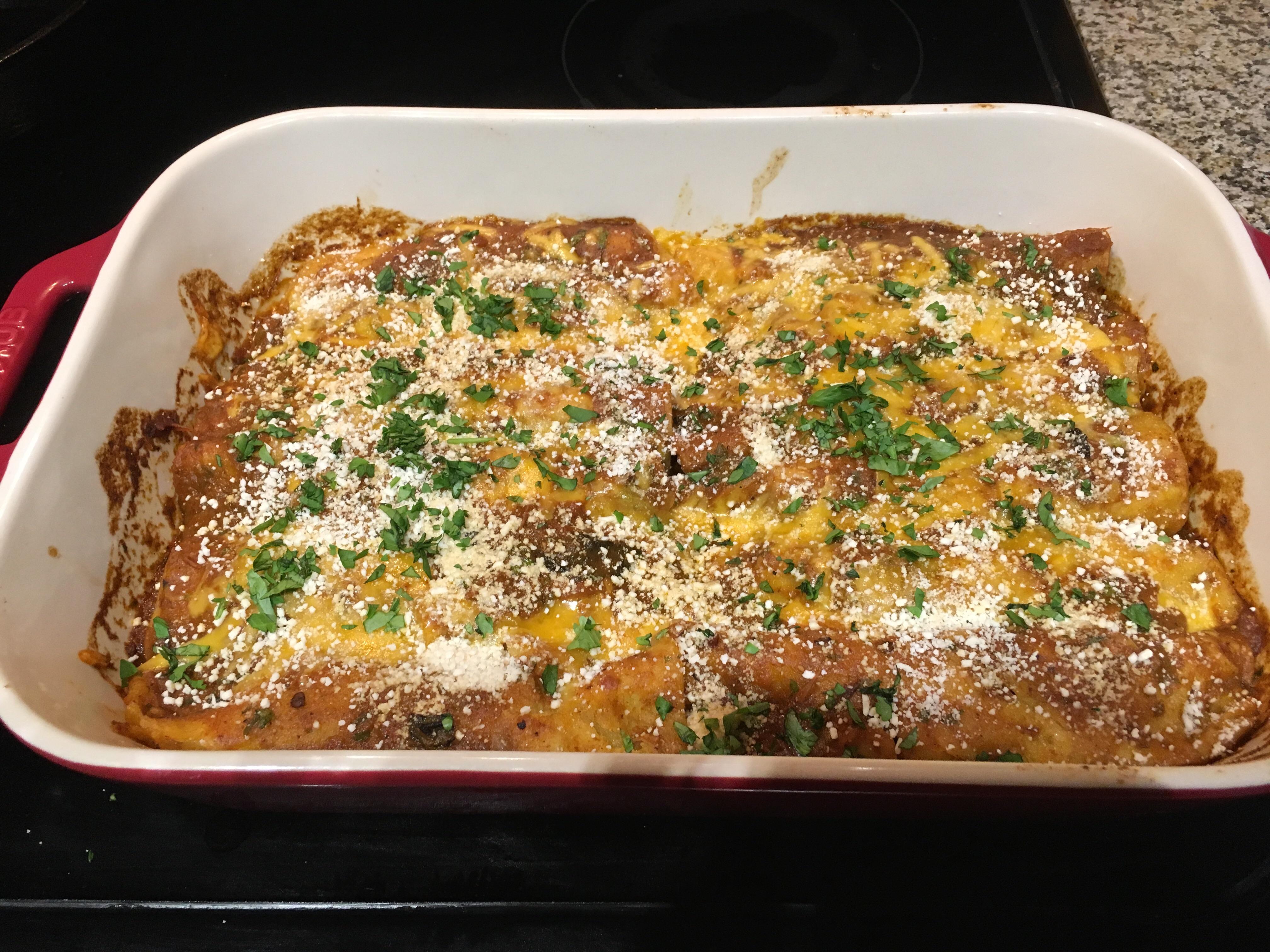 Easy Pressure Cooker Chicken Enchiladas r/seriouseats