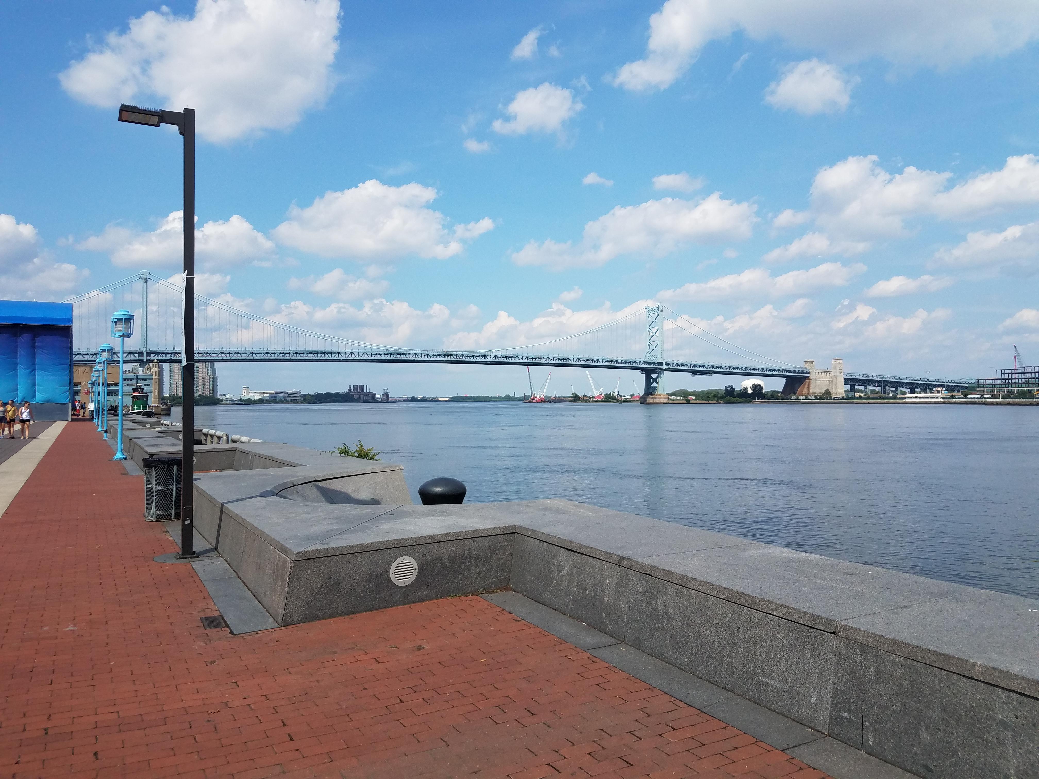 Took this at Penn's Landing. Didn't realize how pretty it came out till