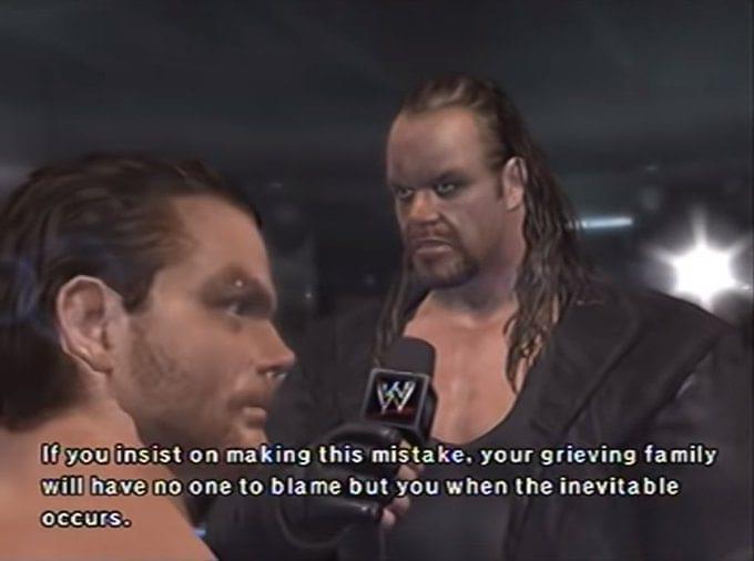 The Deadman showing frightening levels of foresight here r/agedlikemilk