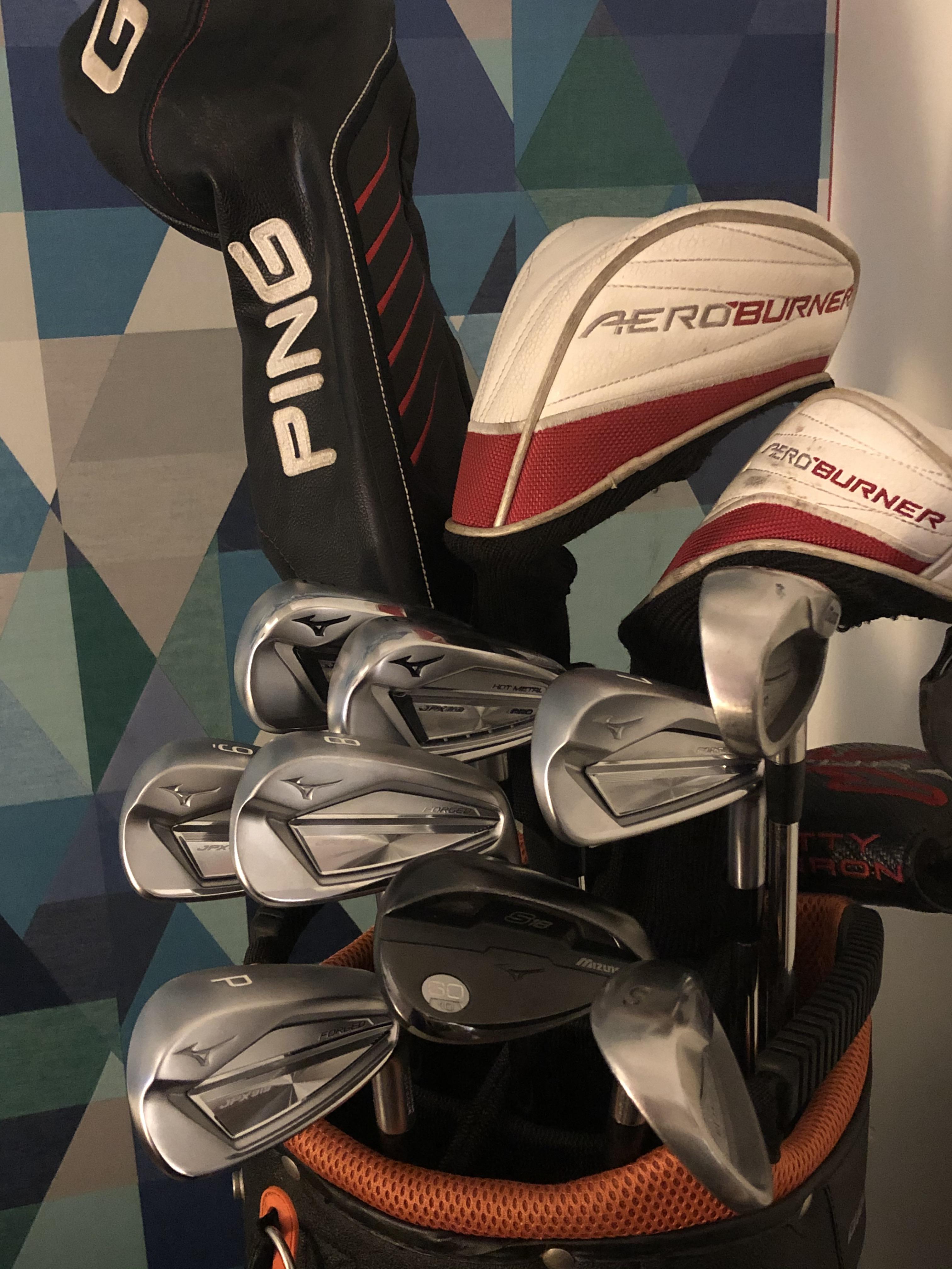 First ever set of new fitted irons and I’m very excited!!! WITB r/golf