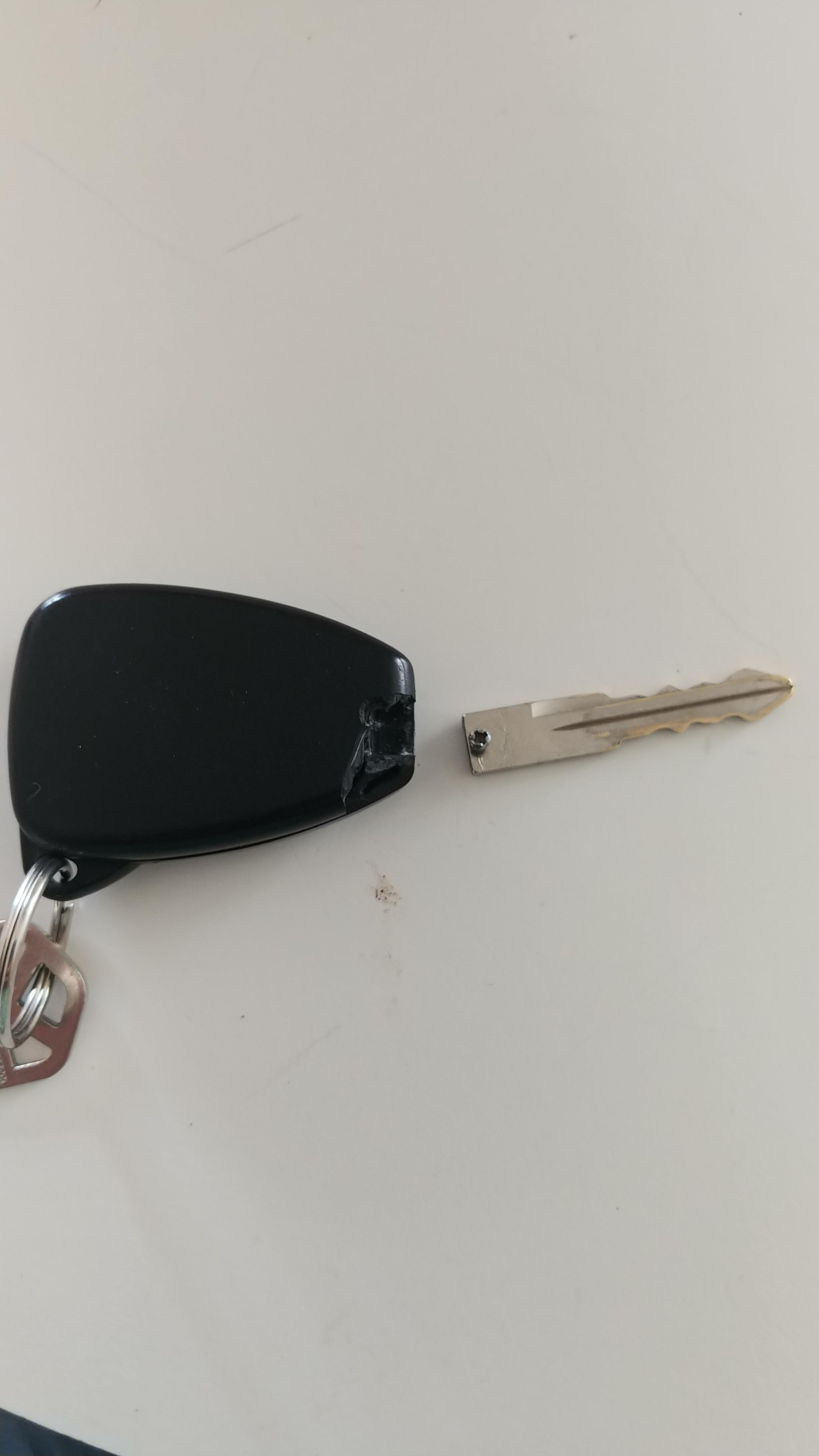 Jiffy lube broke the only key I have and its a chipped key. Truck wont