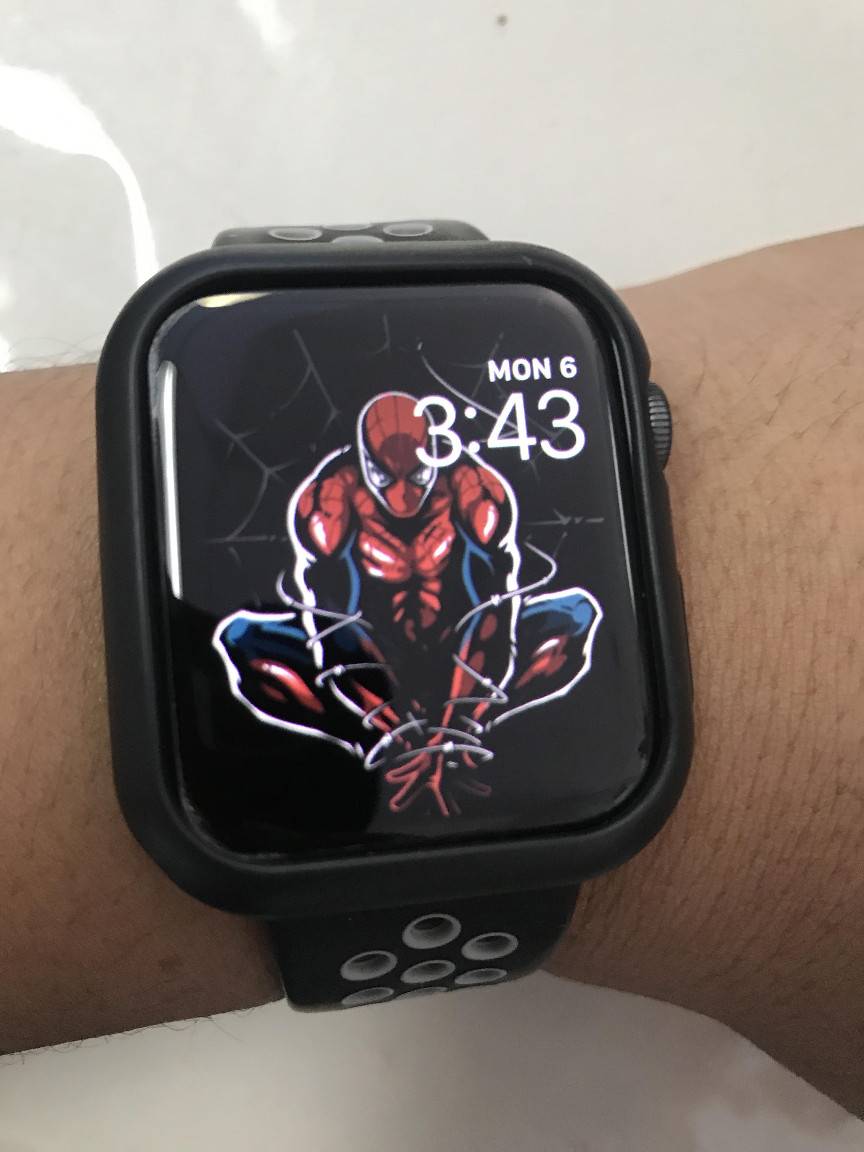 New Apple Watch Wallpaper... Using the matching wallpaper as my Lock