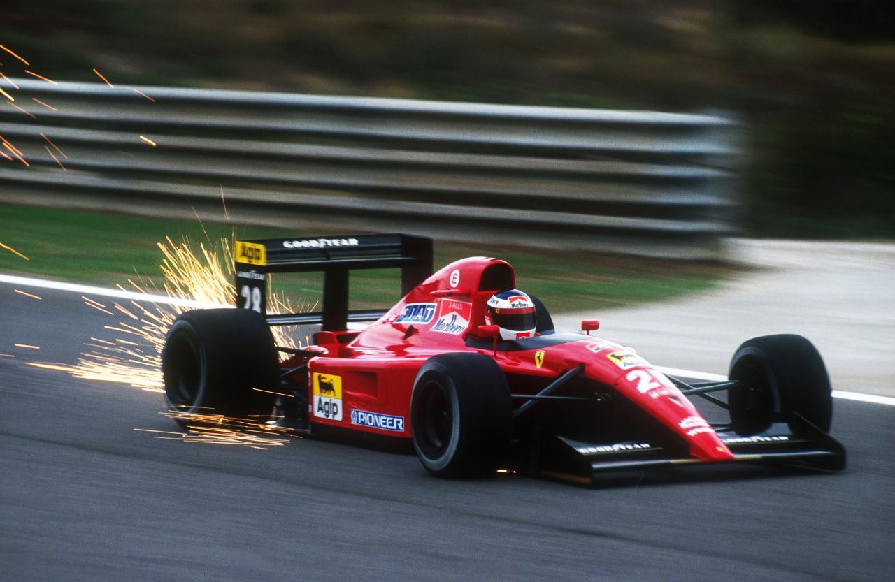 Jean Alesi Ferrari 643 1991 [1280x833] F1Porn