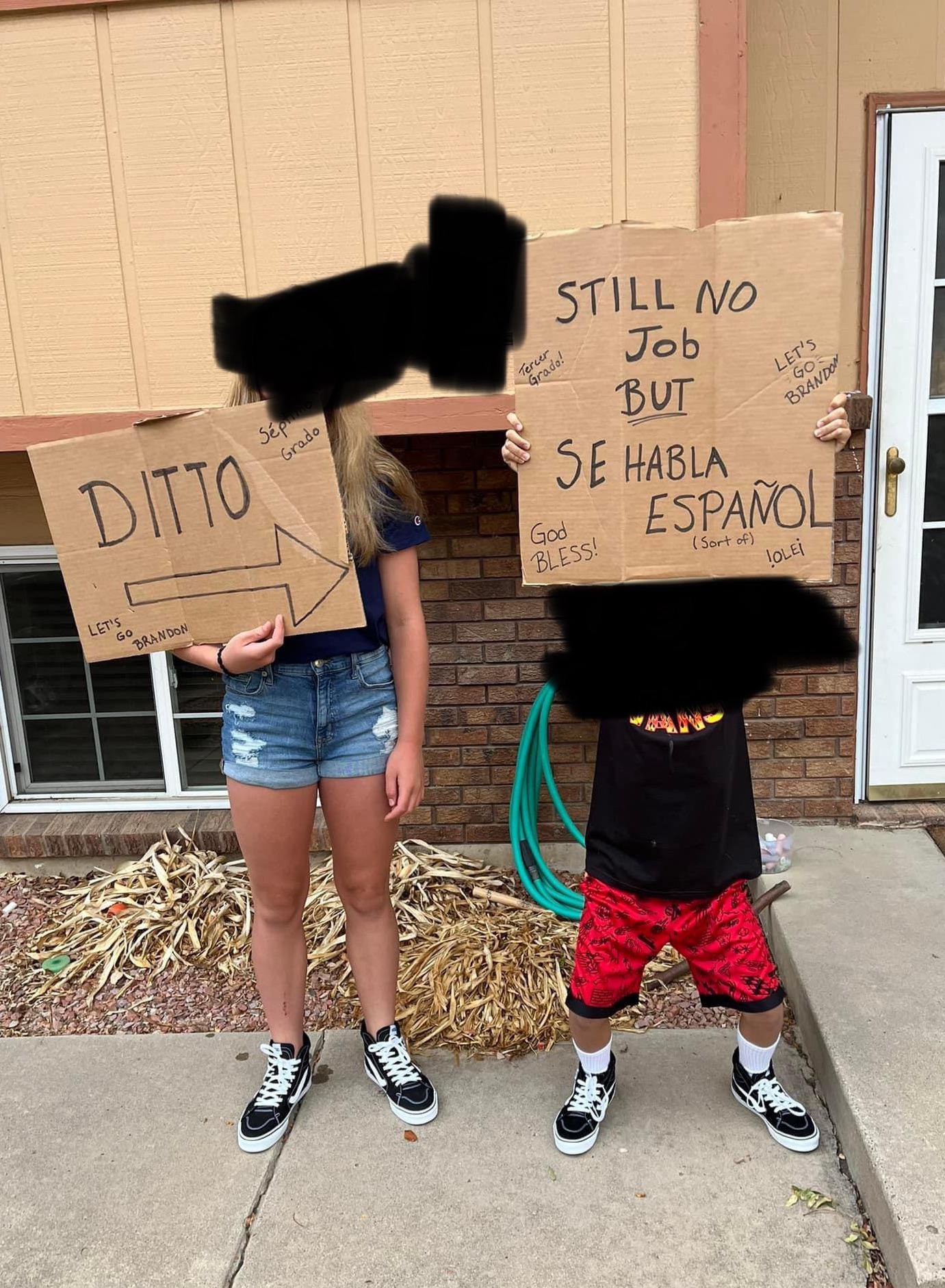 Funny Hobo Signs For Costume