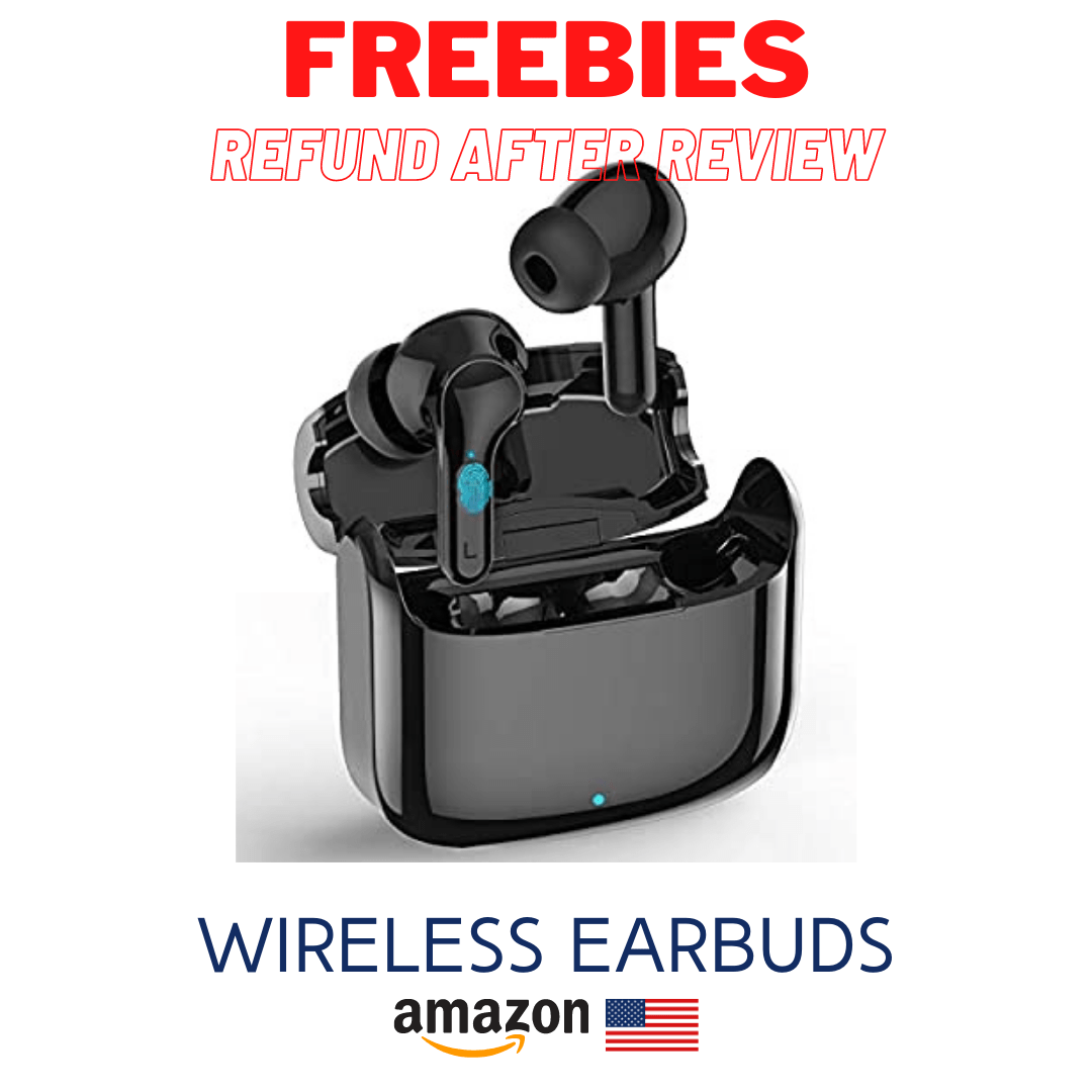 🔥WIRELESS EARBUDS 🔥IPX7 WATERPROOF 🔥 FREE FOR AMAZON US TESTERS 🔥DM IF