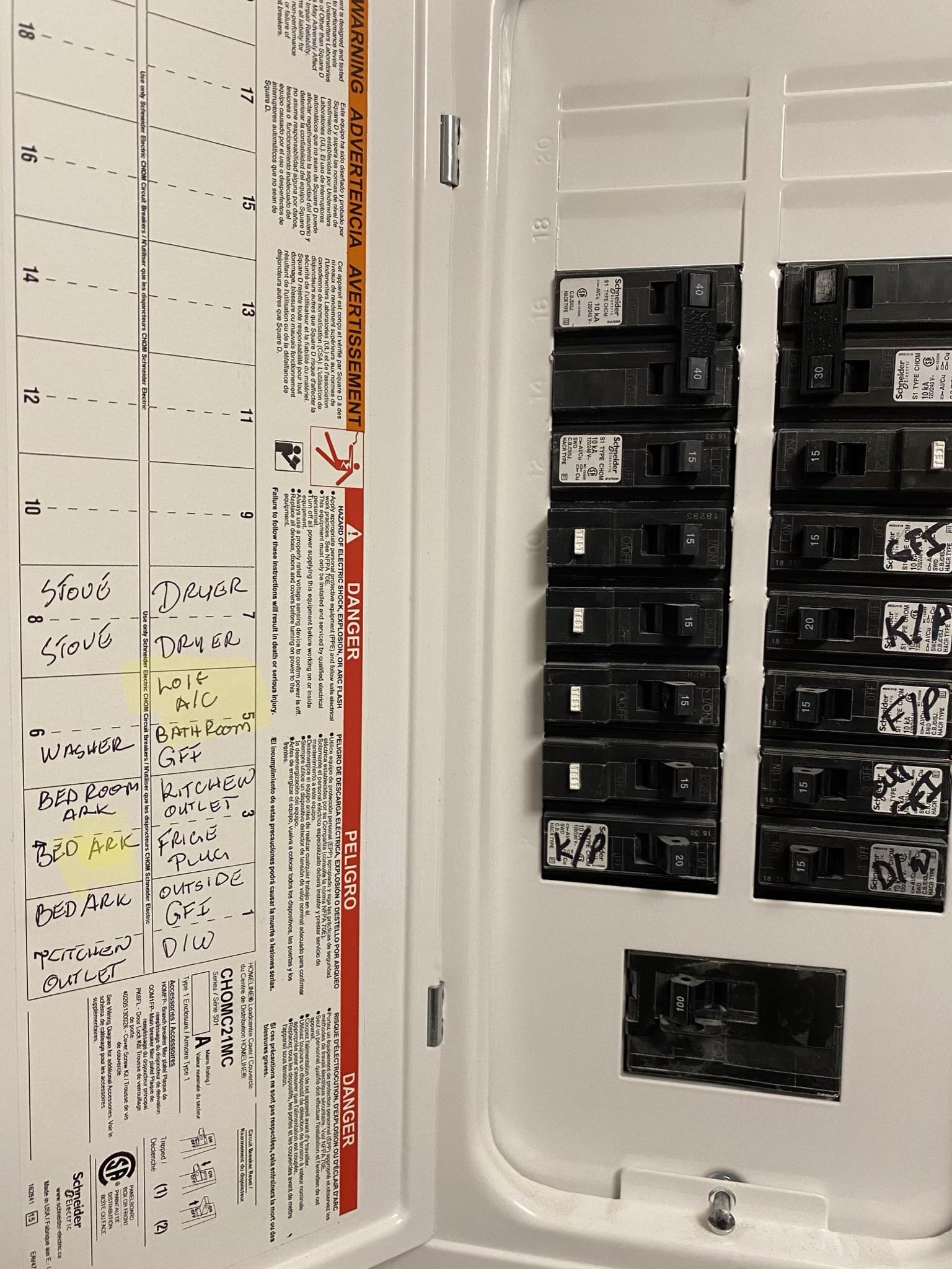 Can anyone tell me what the highlighted labels likely mean on this