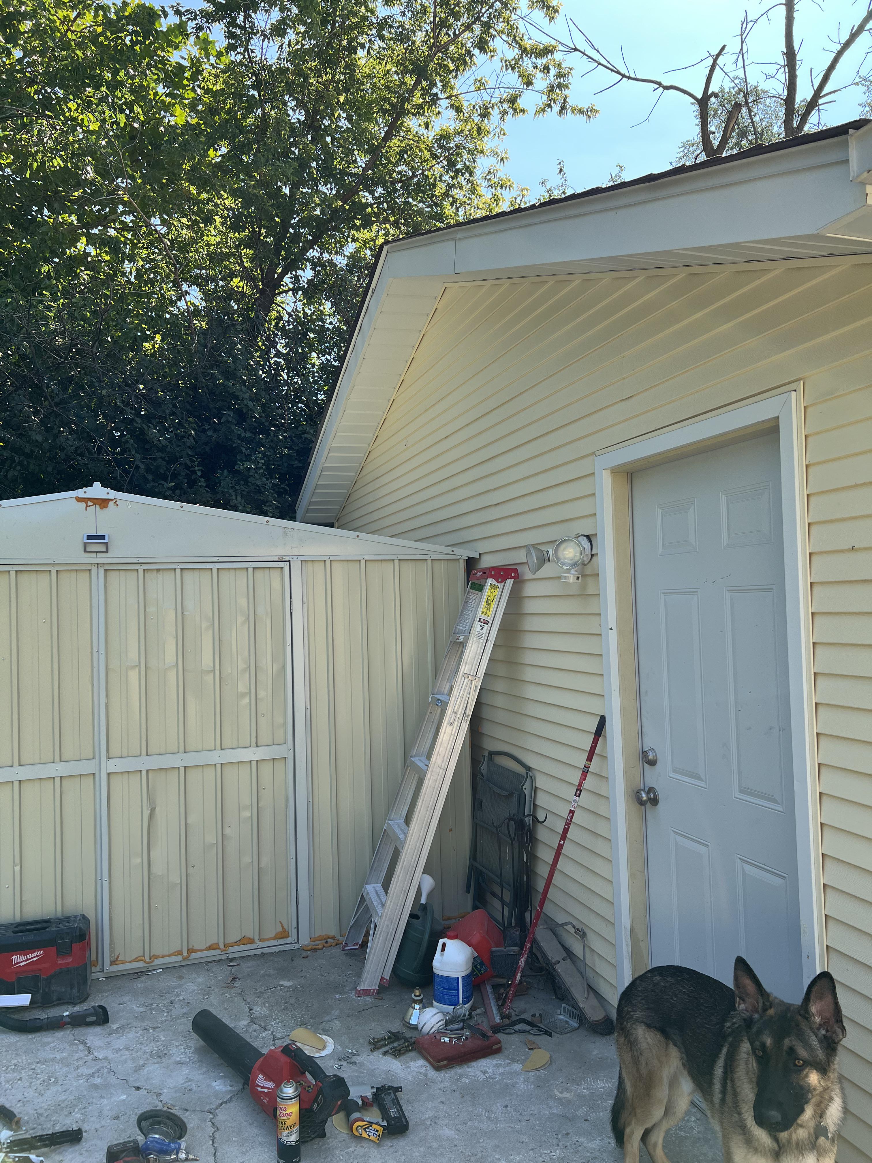 Best way to run an air line from a compressor in the shed to a hose reel in the garage? r/Plumbing