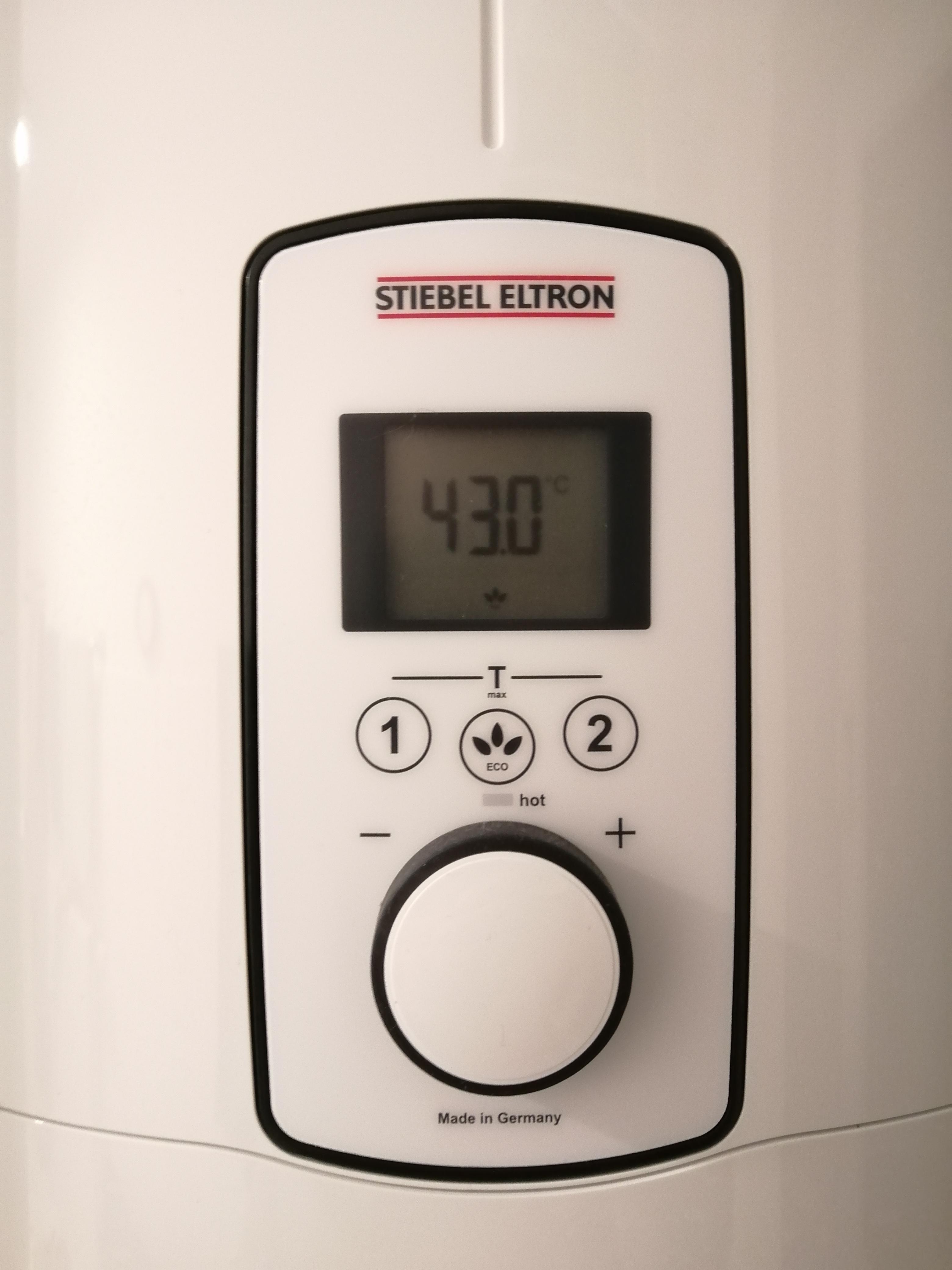 My moms water heater. Makes me aggressive. Yet turning it into the