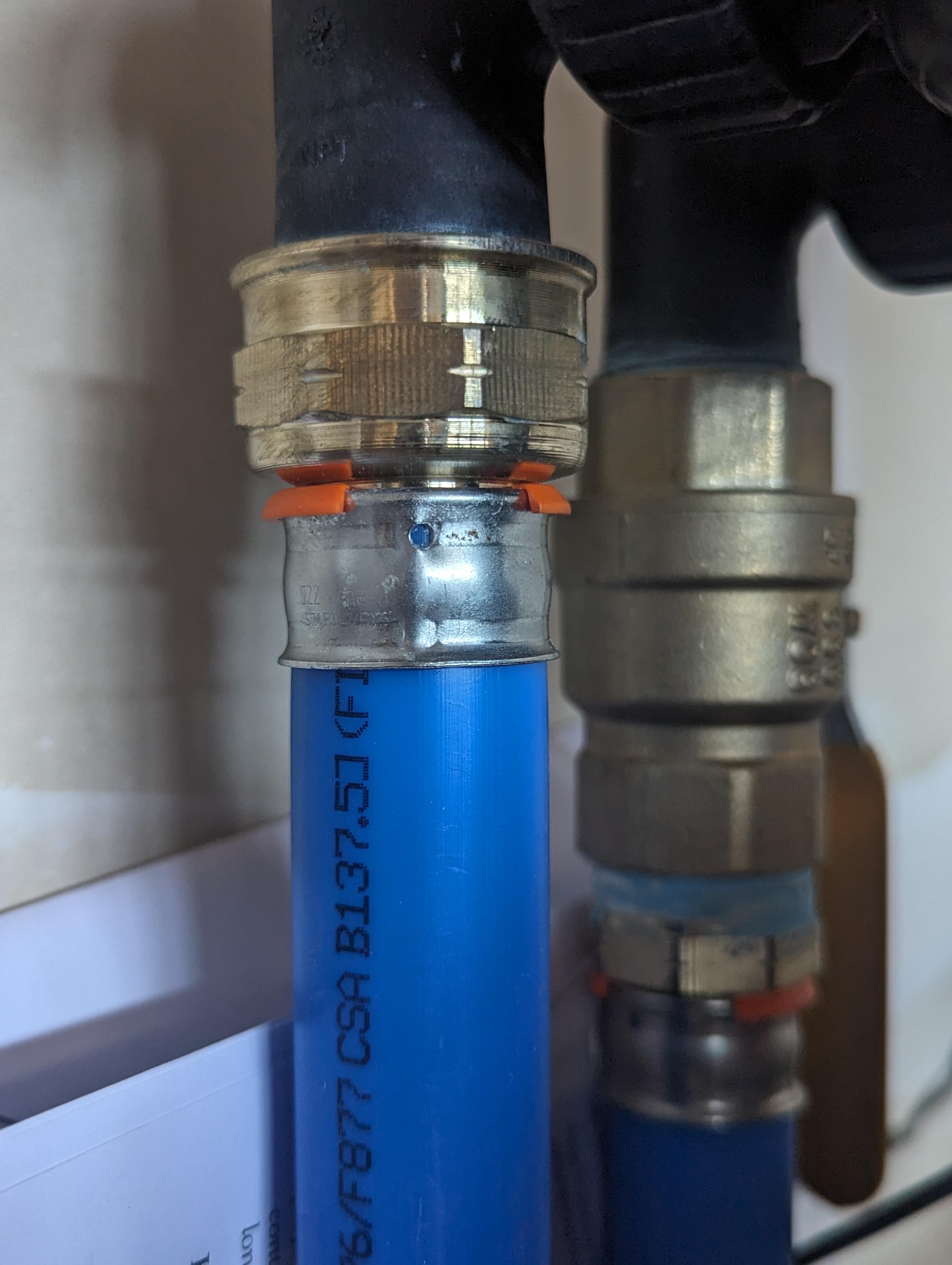 Can I use shark bites or cinch clamps with this PEX? r/DIY