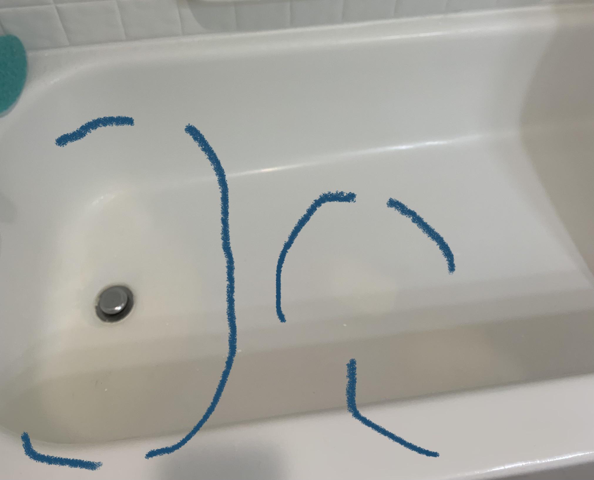Stains on bathtub r/CleaningTips