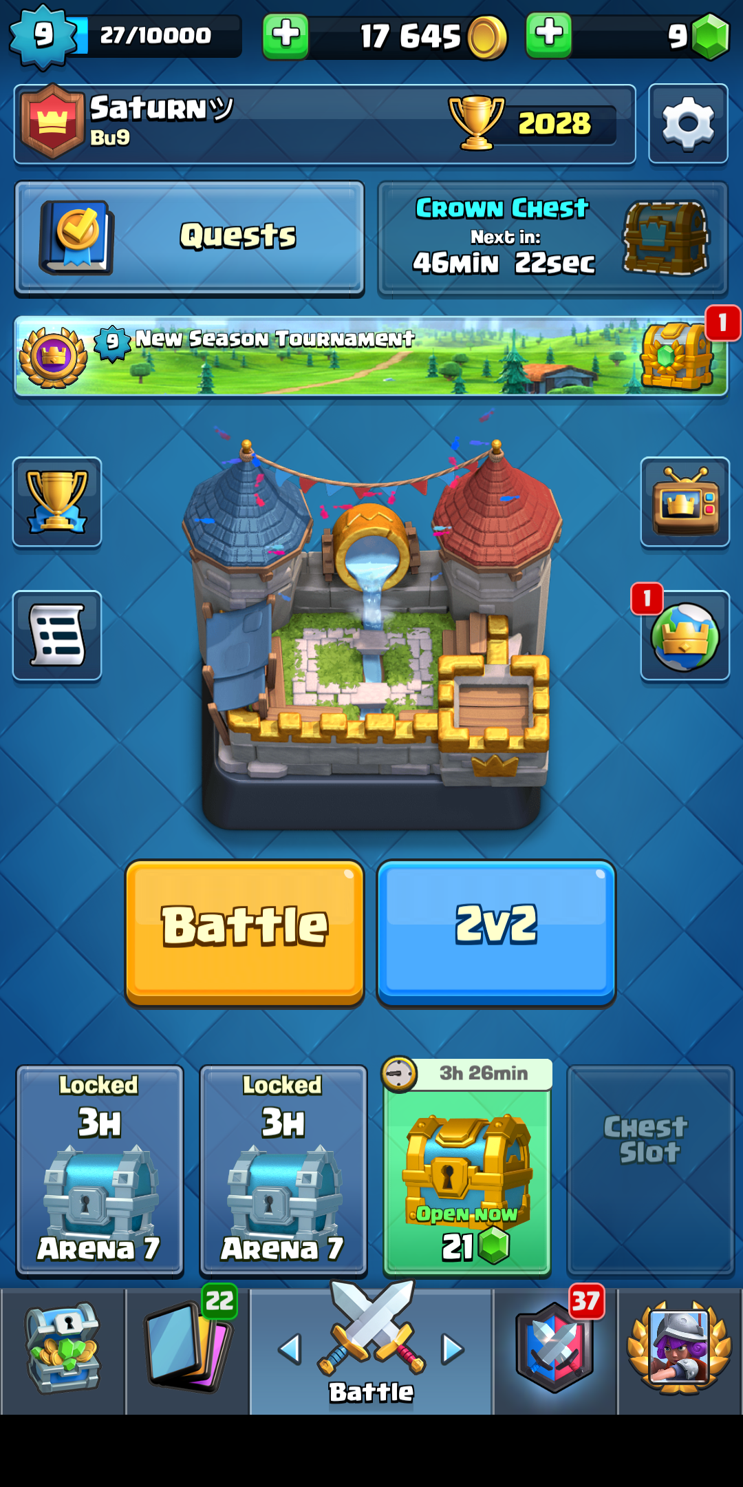 Do y'all know how do I get rid of the black bar in the bottom? I'm on android r/ClashRoyale