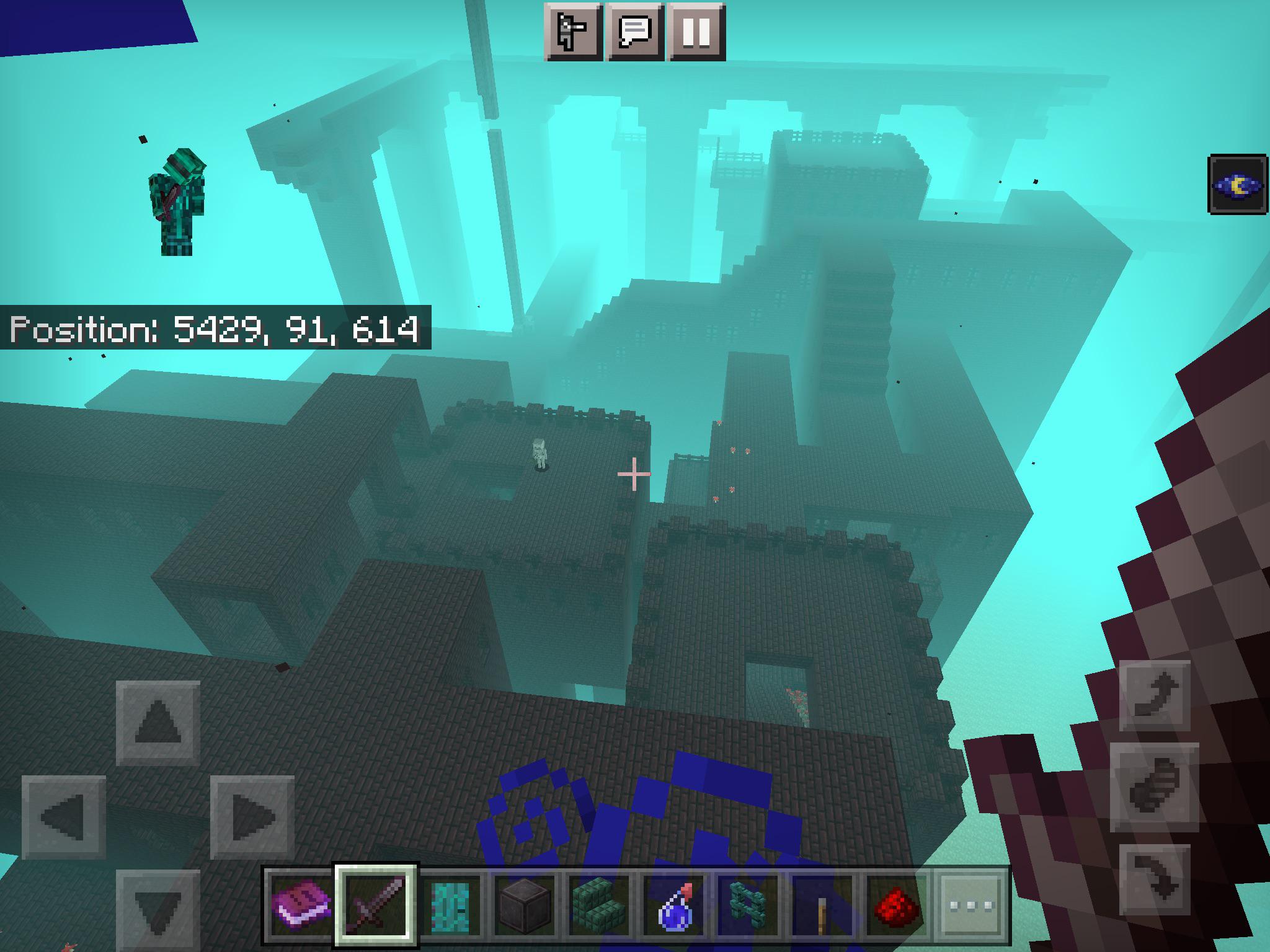 A massive nether fortress (2088013766) r/minecraftseeds