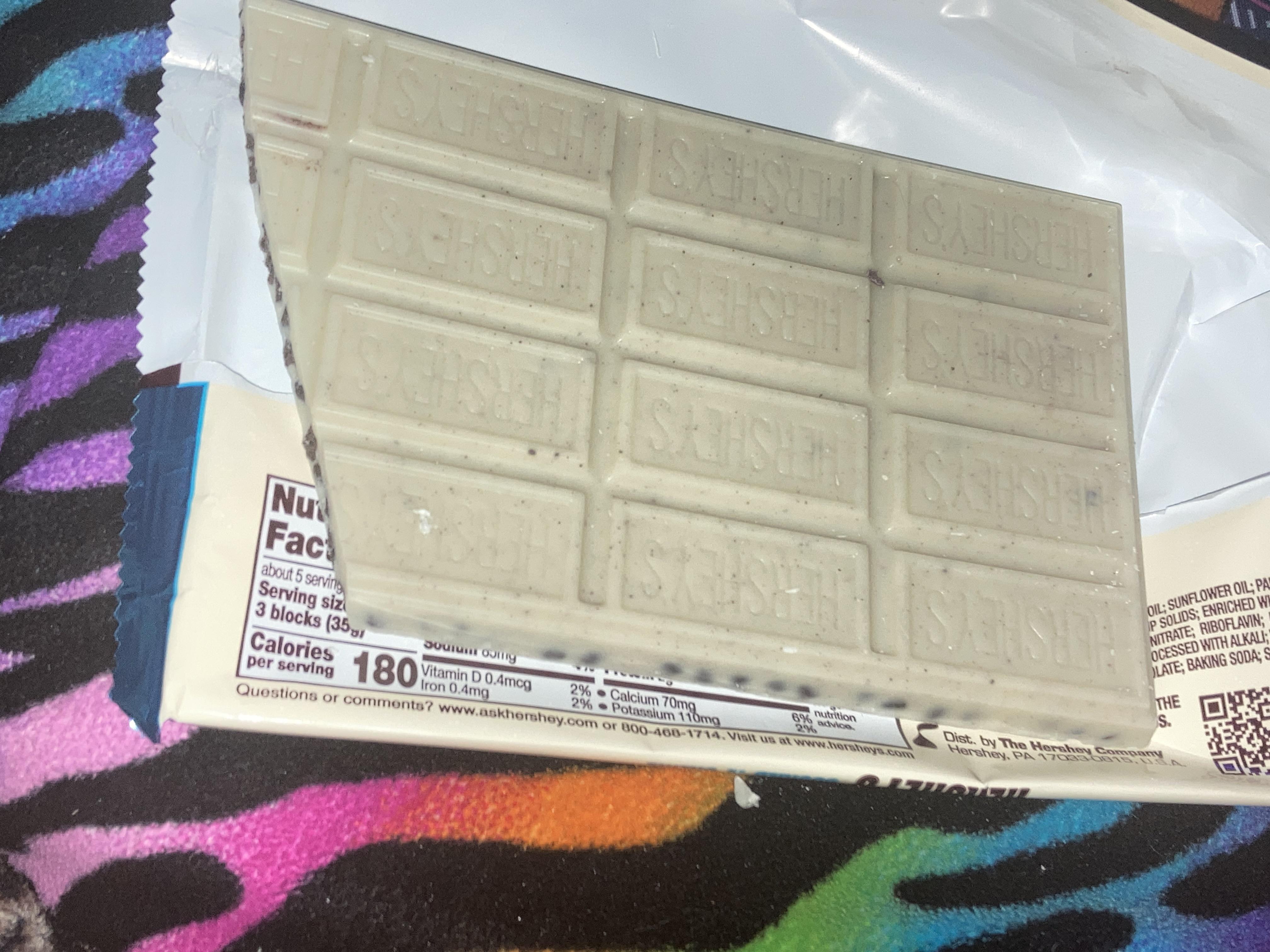 When you try to eat a candy bar and it breaks like this r